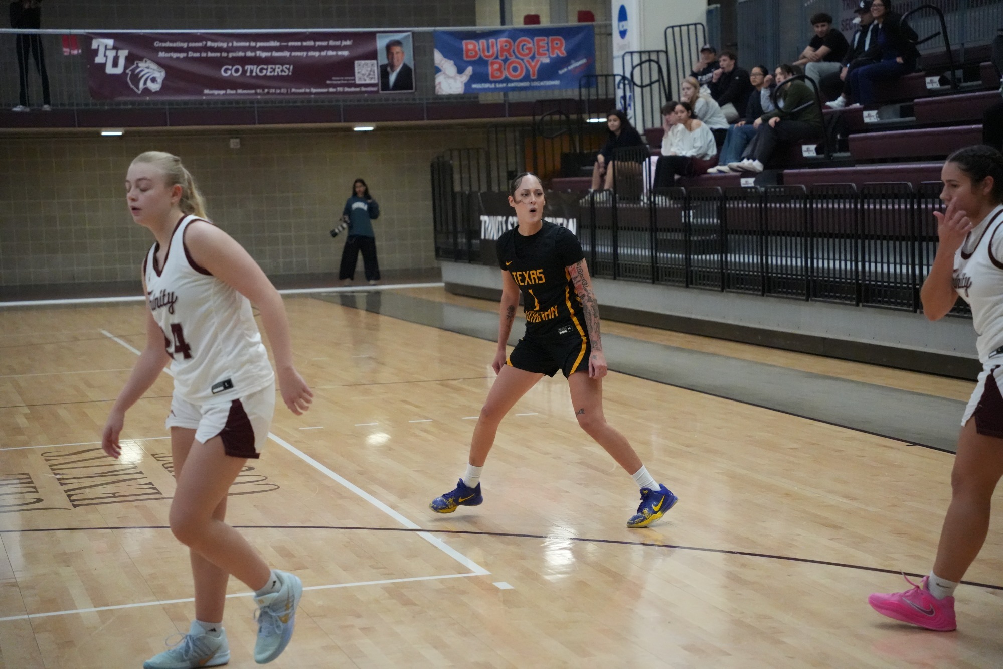 Jaidyn Trevino celebration