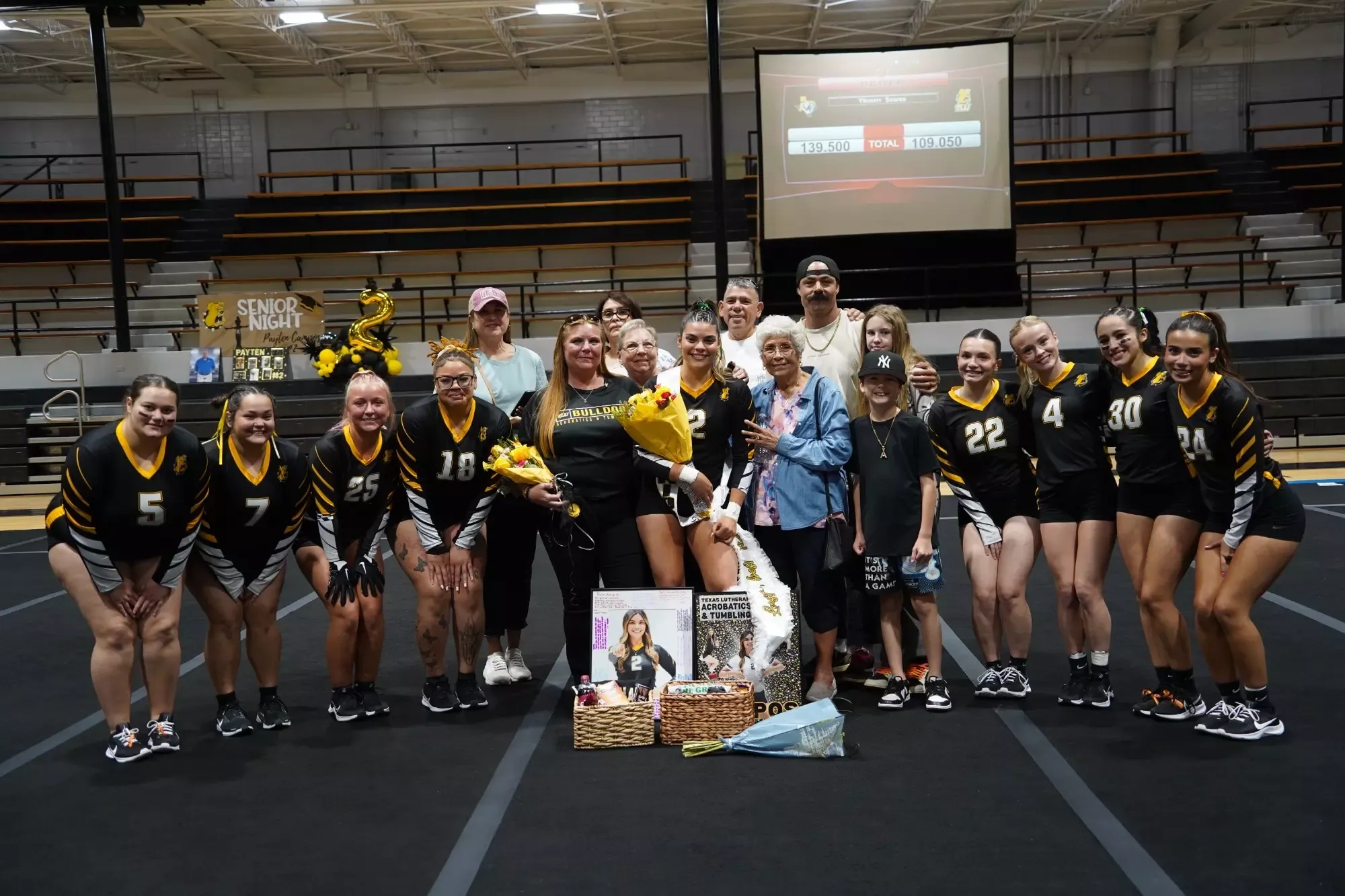 Payten Campos Senior Day