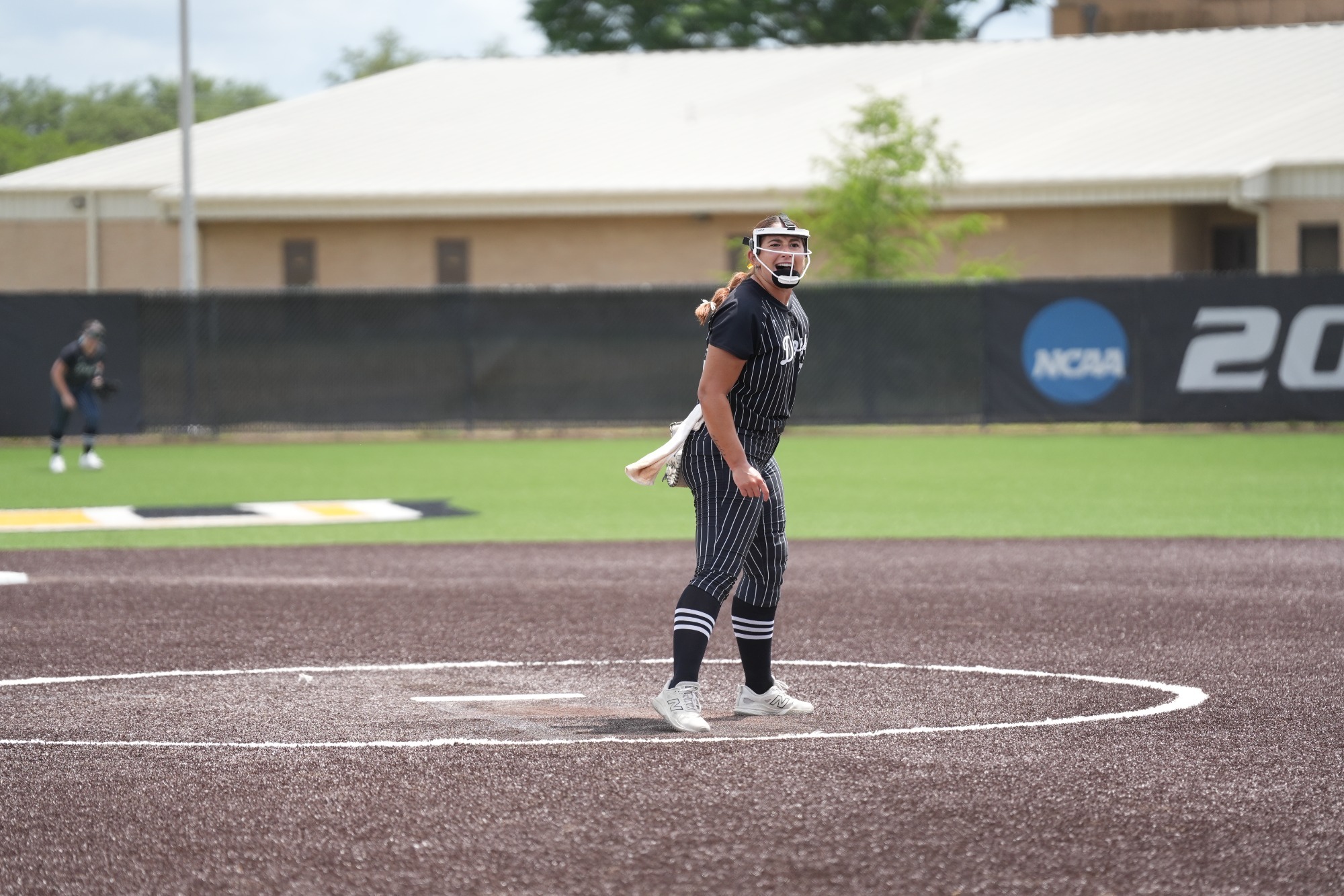 Katelyn Howard celebrates