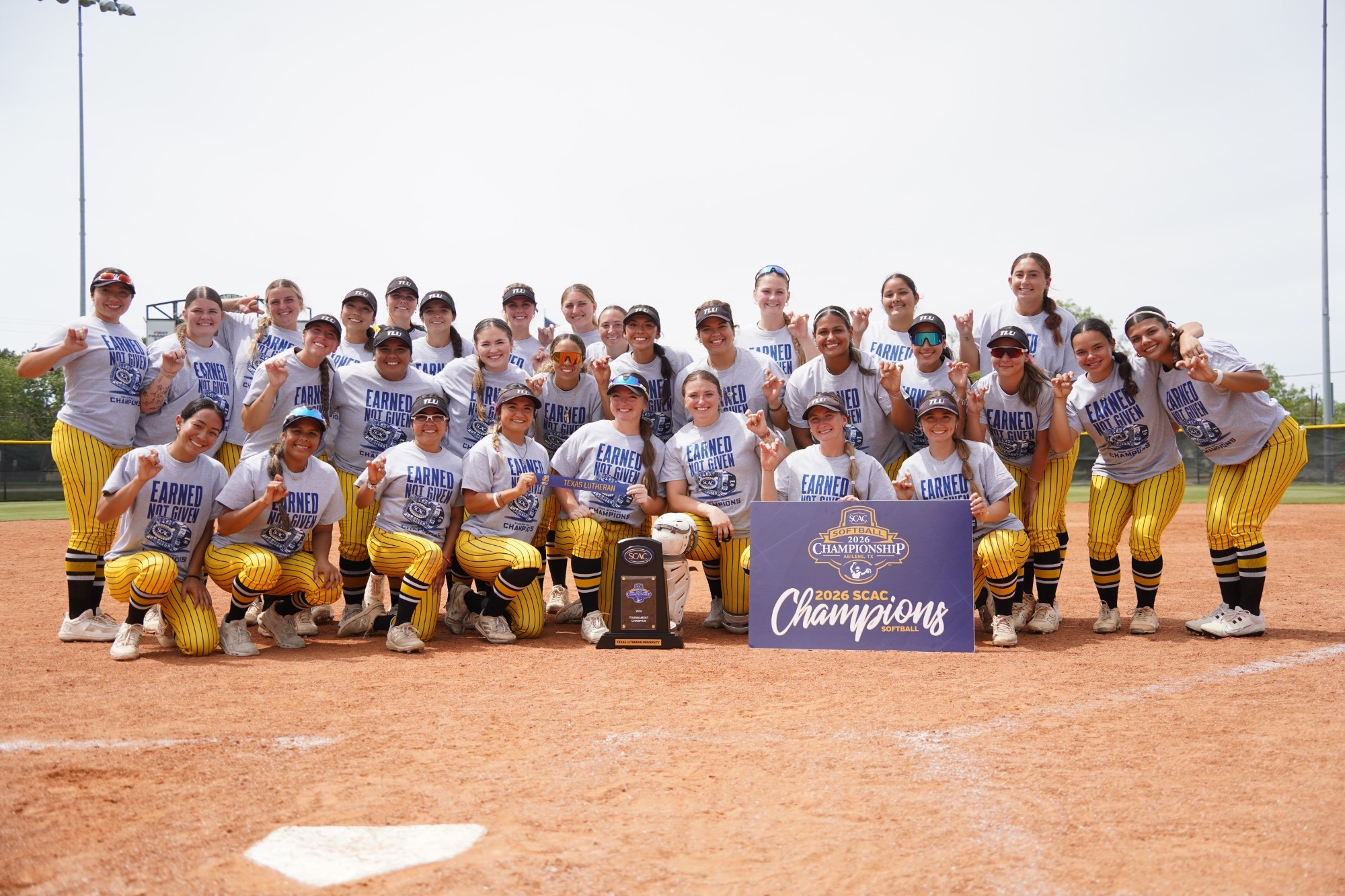 2026 TLU Softball SCAC Champions