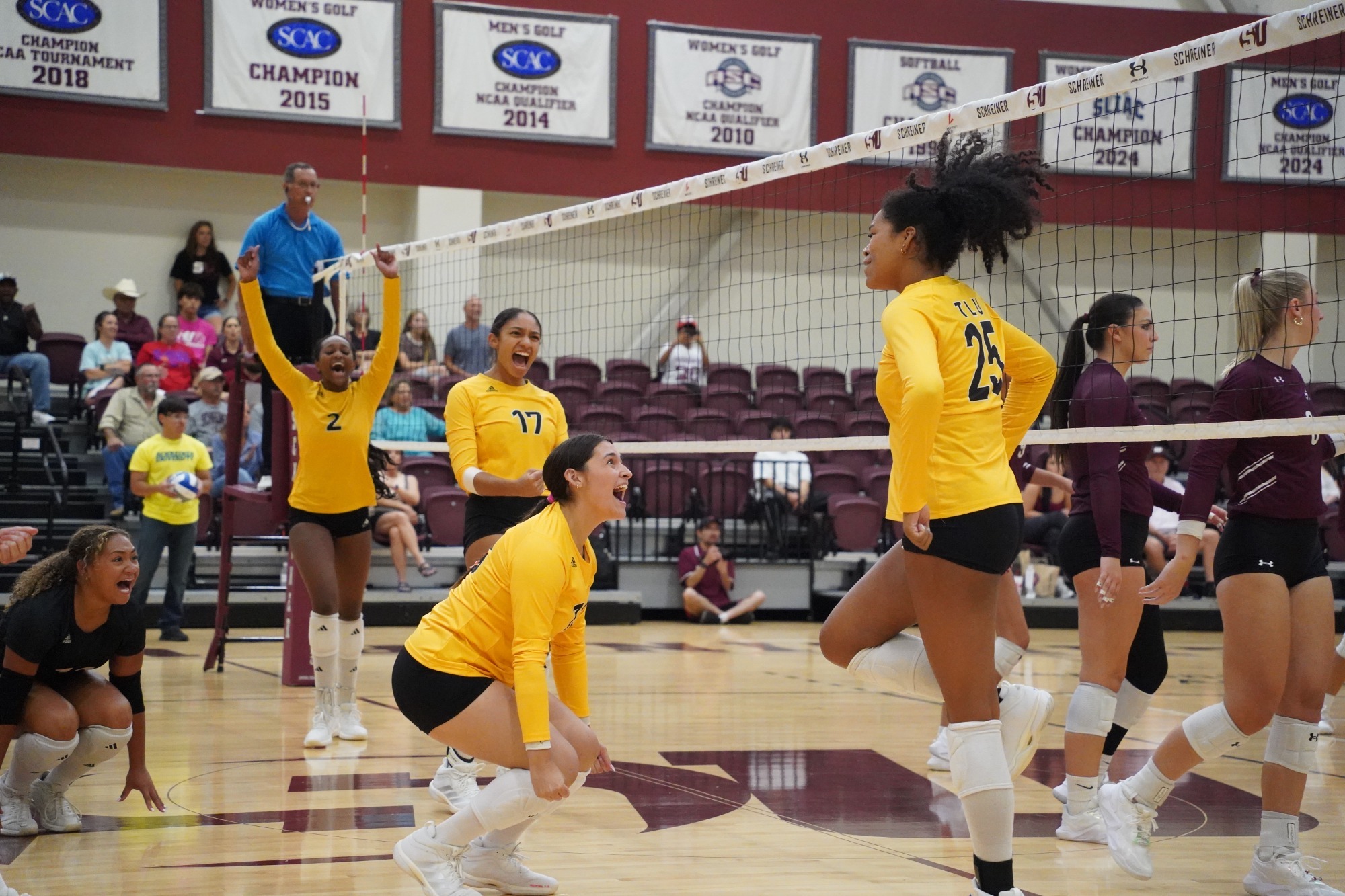 Zaria Solis celebrates