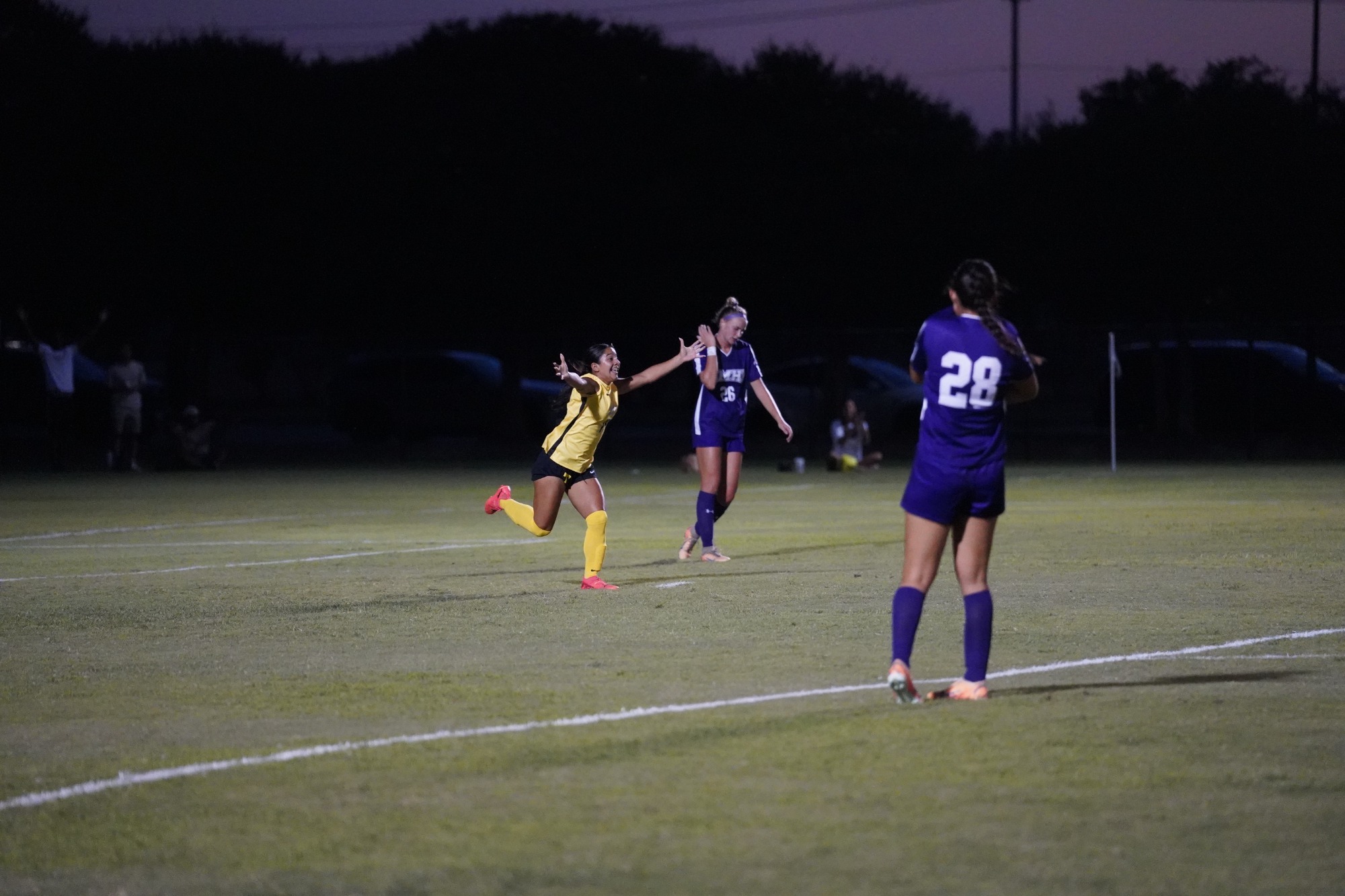 Naiema Almaraz celebrates