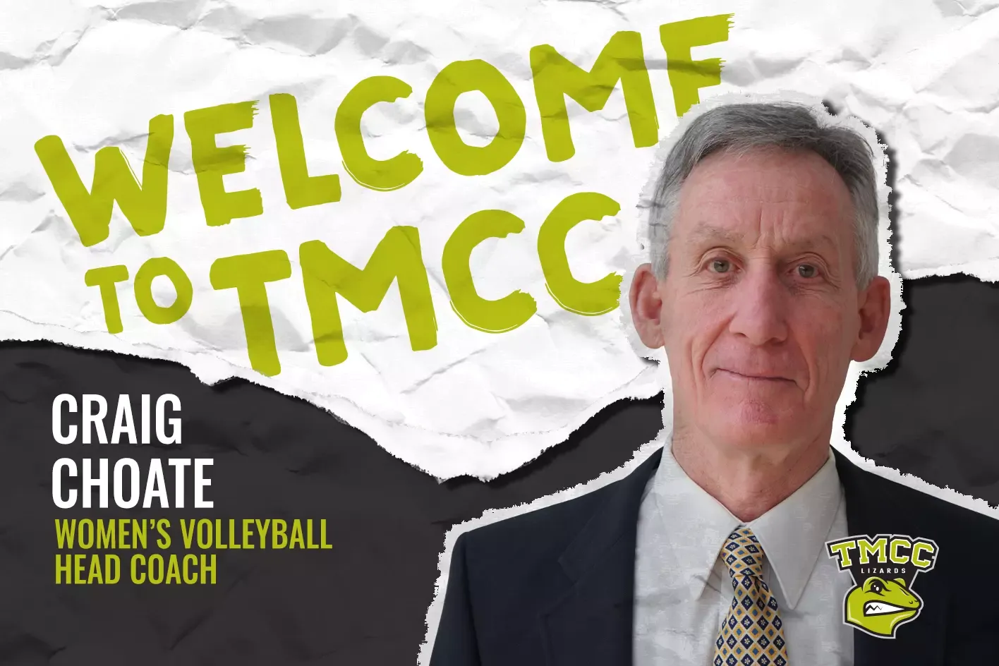 graphic of Craig Choate - Women's Volleyball Head Coach