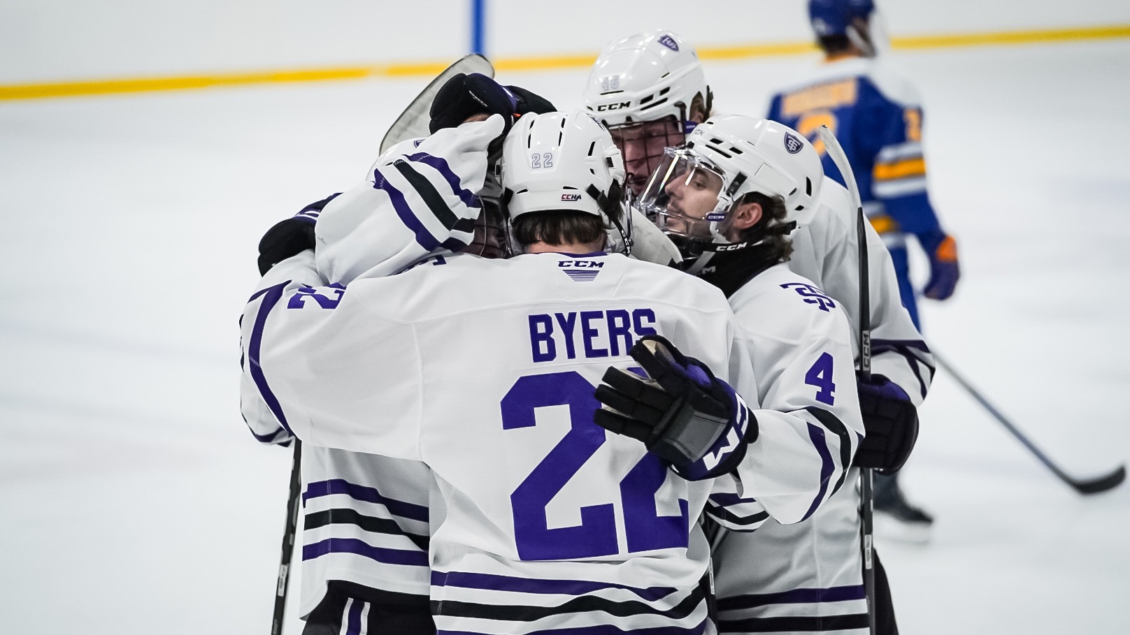 On the road again; Men’s Hockey in Big Rapids Michigan for a pair with