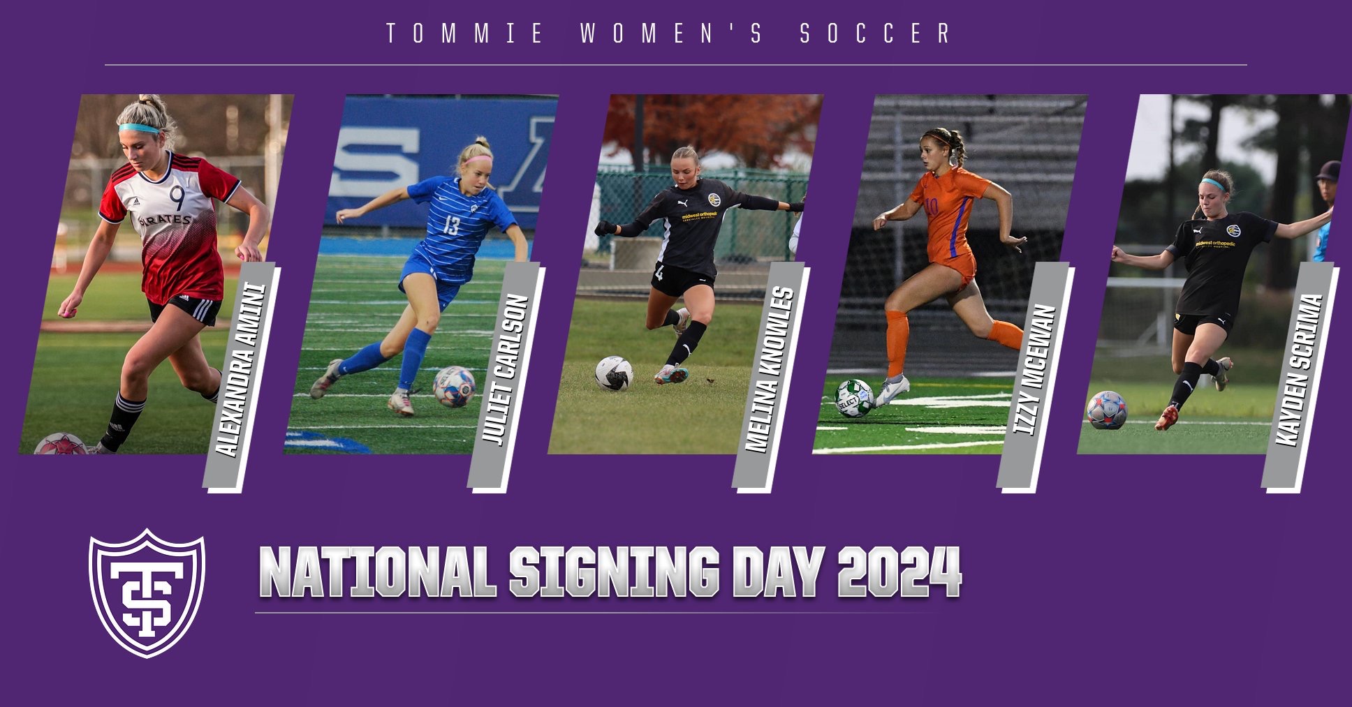 Women's Soccer announces signing class of five studentathletes The