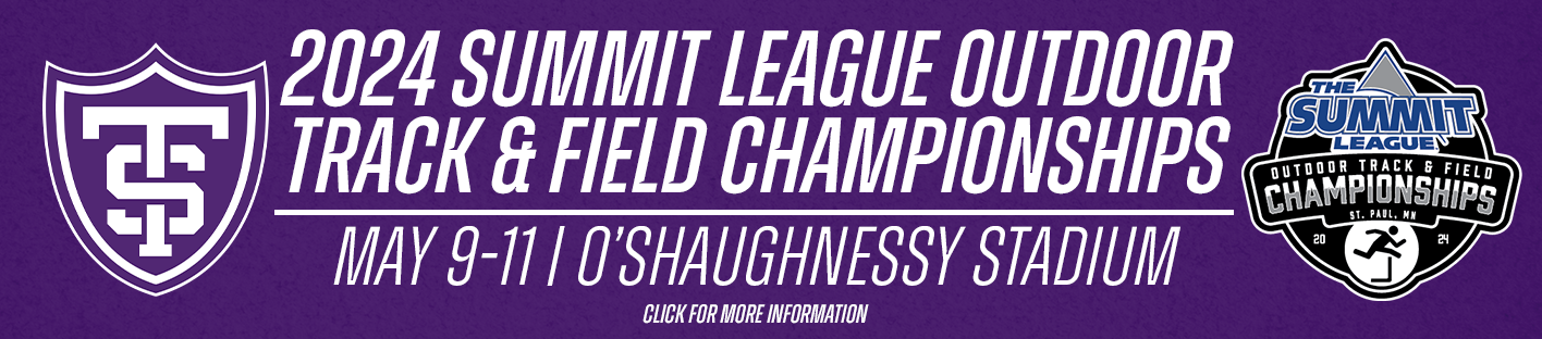 2024 Women's Track & Field Schedule - The University of St. Thomas