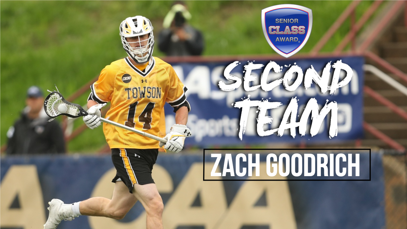 Zach Goodrich Men's Lacrosse Towson University Athletics