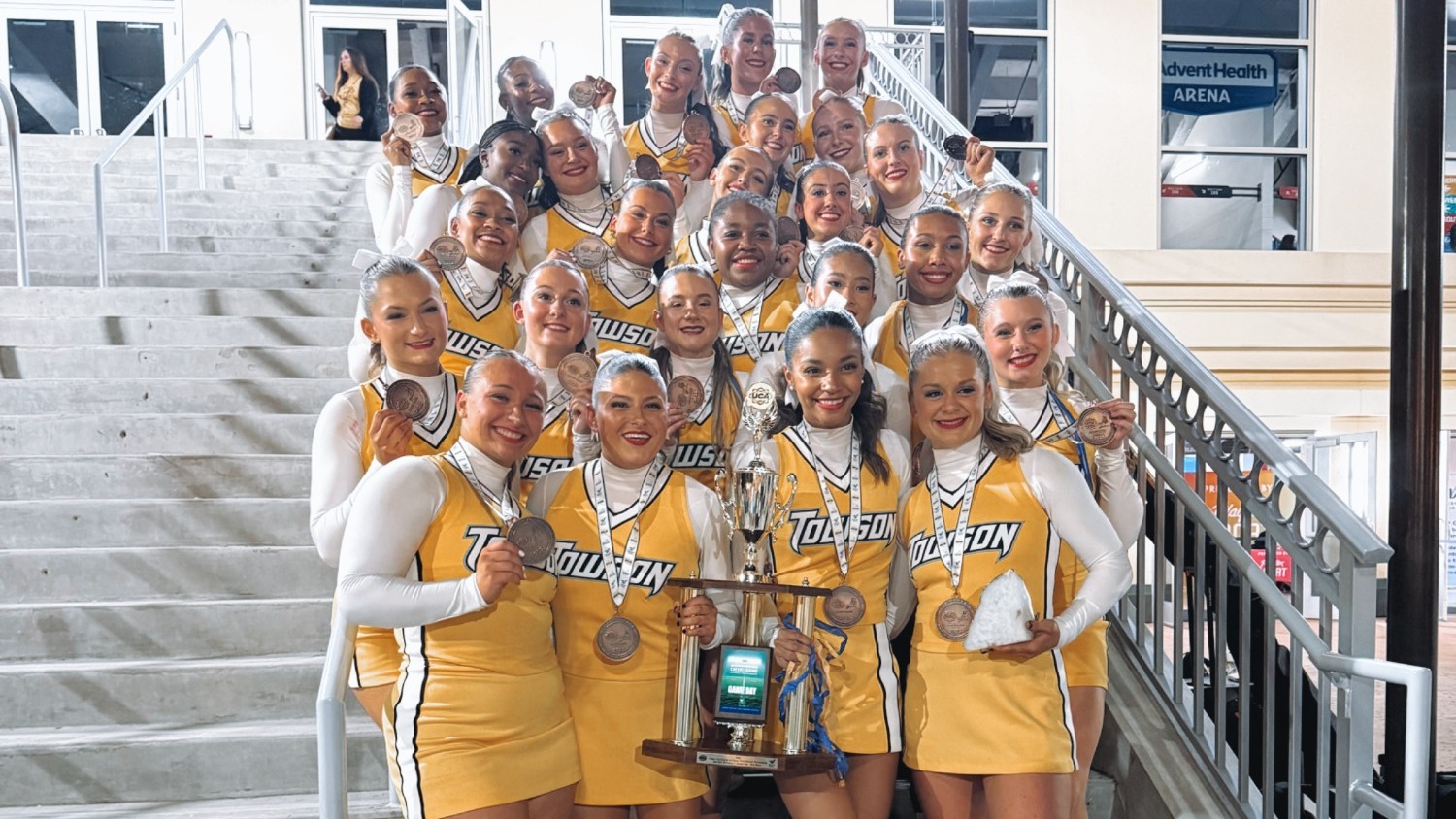 Cheerleaders at 2025 Nationals