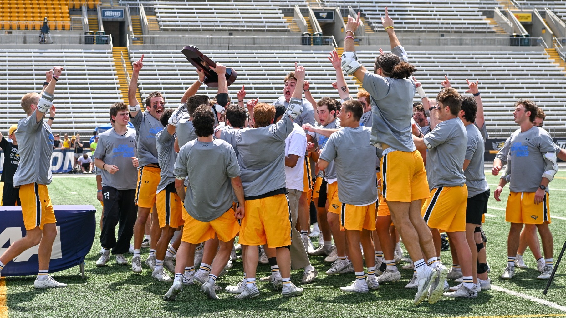 Celebration with Trophy