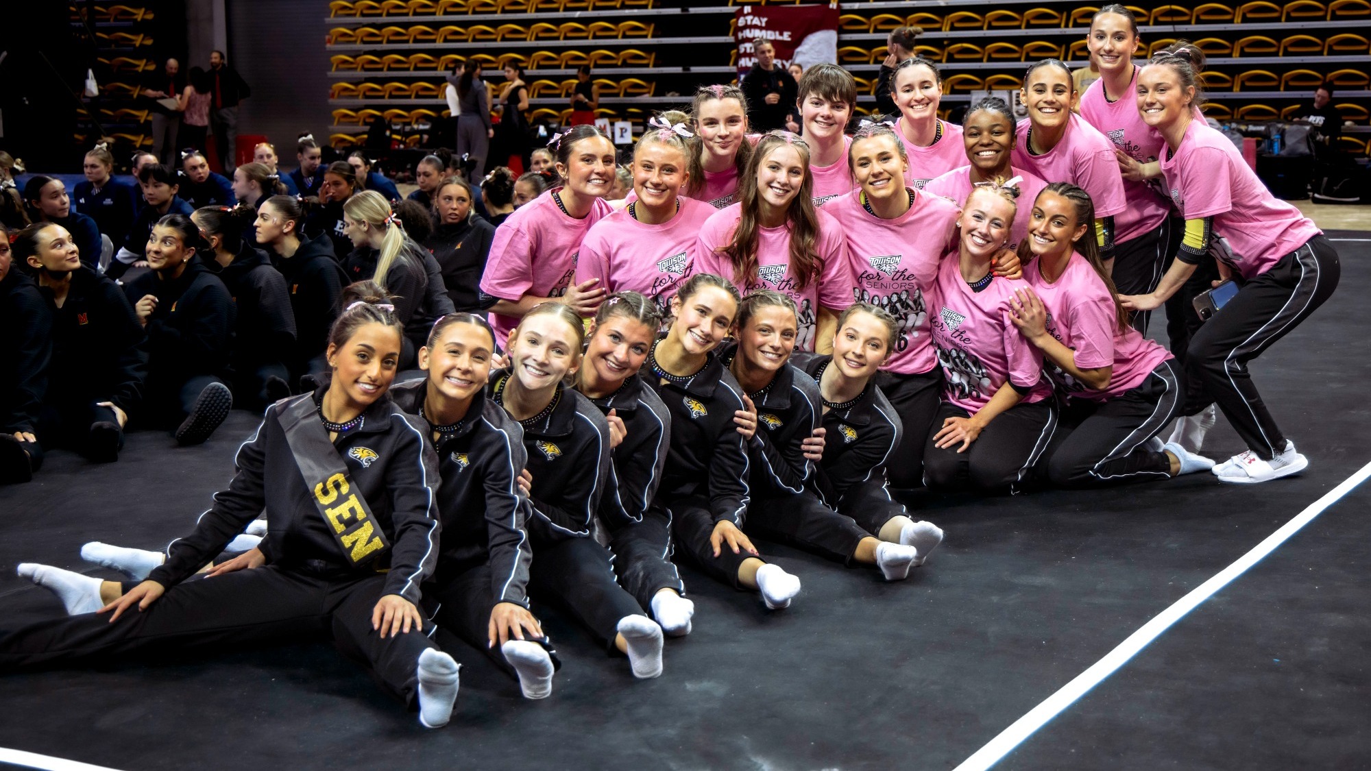 Gymnastics Team Shot - Senior Day