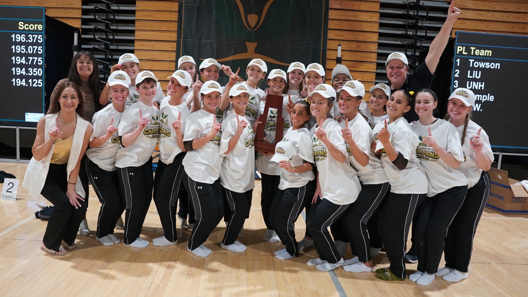 2026 Towson Gymnastics - EAGL Champions