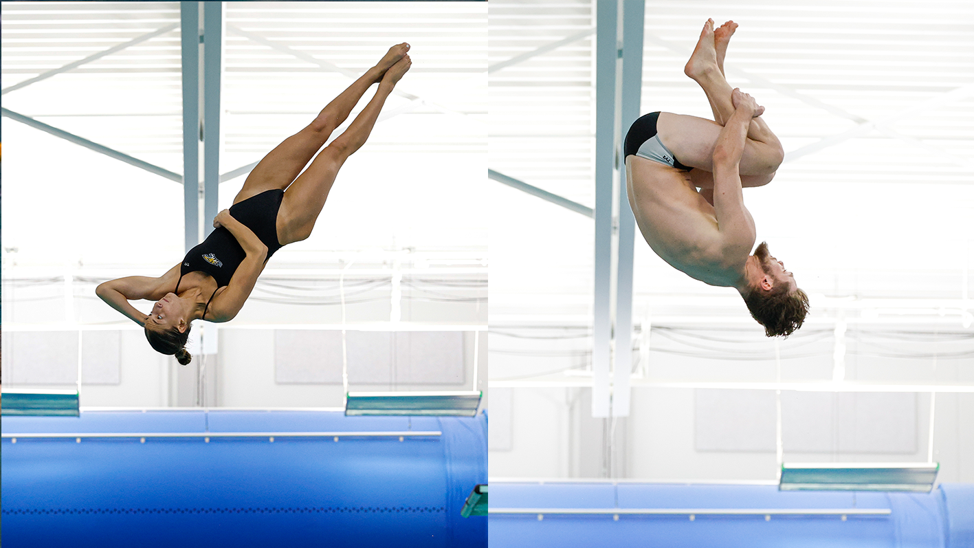 Towson divers CAA 2026