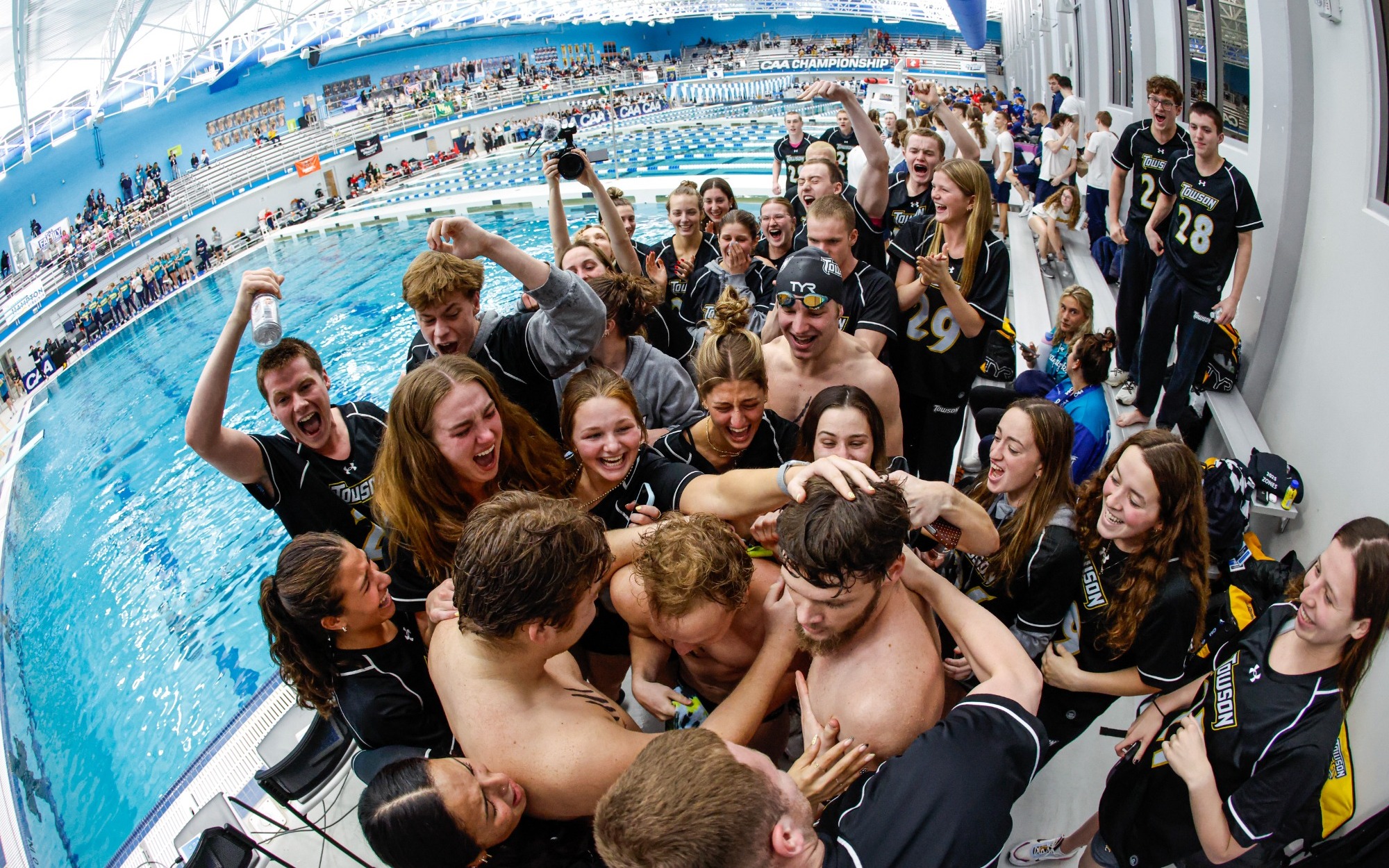 Sam Tennell wins 1m dive at CAAs