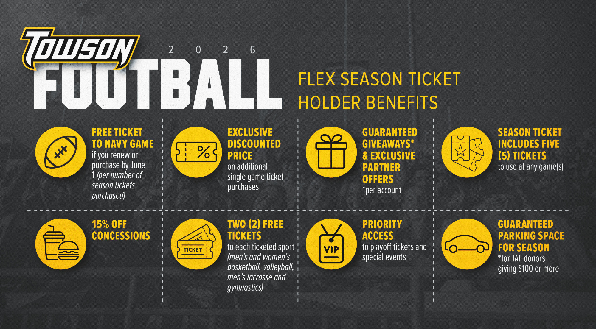 https://dxbhsrqyrr690.cloudfront.net/sidearm.nextgen.sites/towsontigers.com/images/2026/5/6/26_FB_STIX_Benefits.jpeg