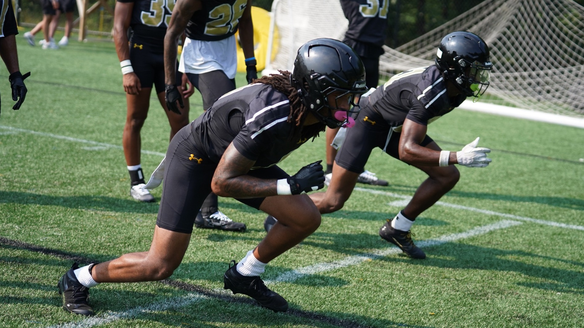 Football Preseason Camp Practice