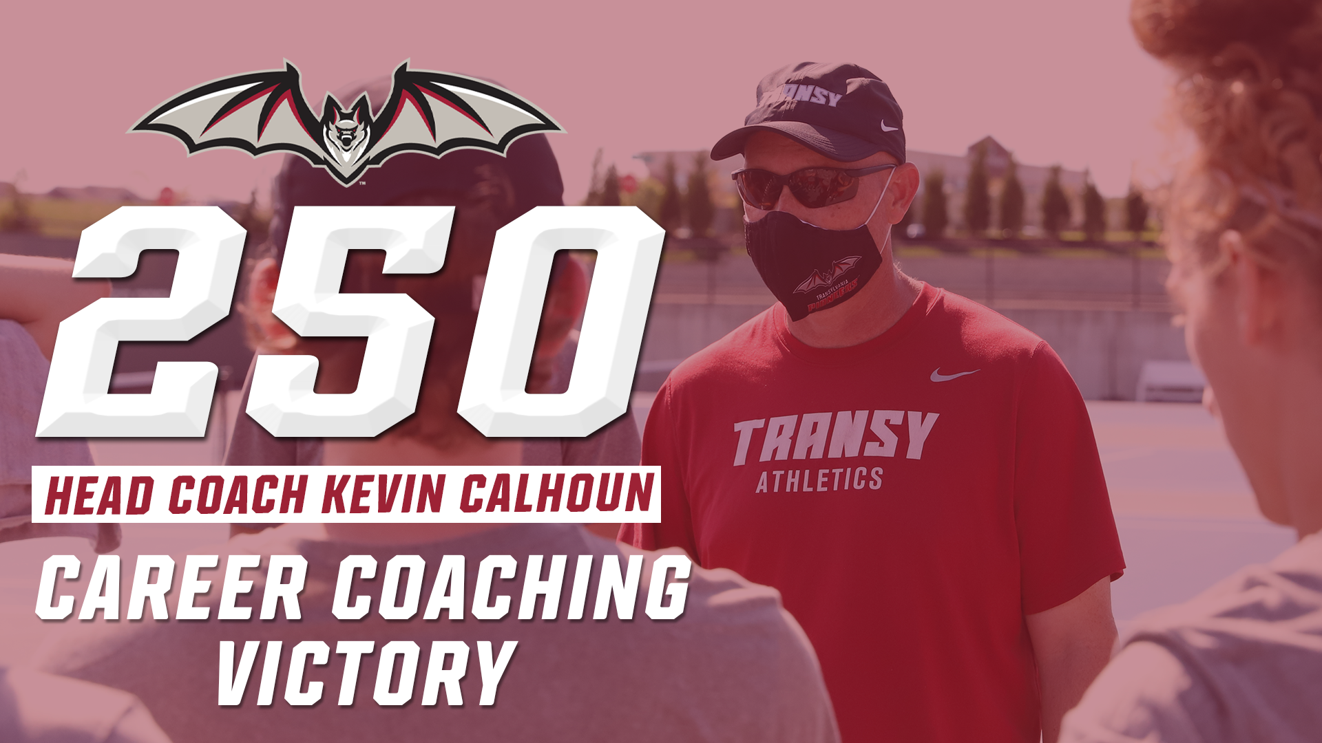 Calhoun notches career 250th win, Transylvania men’s tennis starts