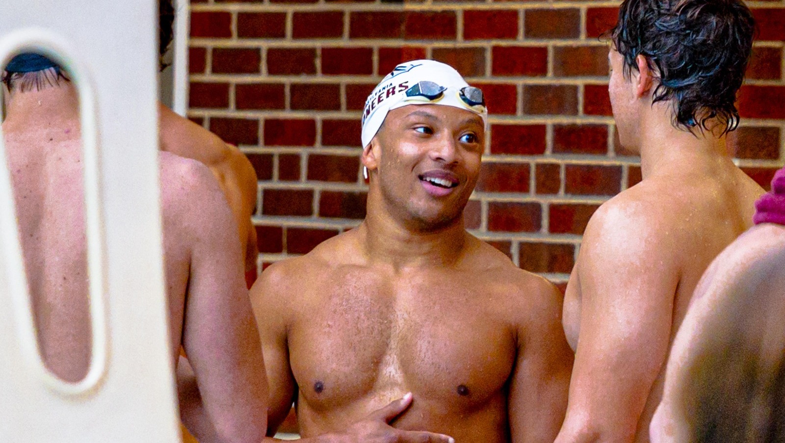 Men's Swim and Dive at the 2025 Transy Alumni Meet. (Image: Dig Deep Media)