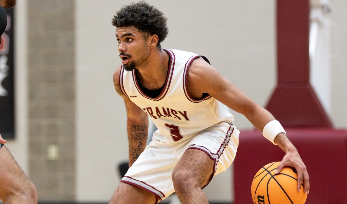 Dakota Capps (#3) during Transylvania's Don Lane Classic win over Wooster. 