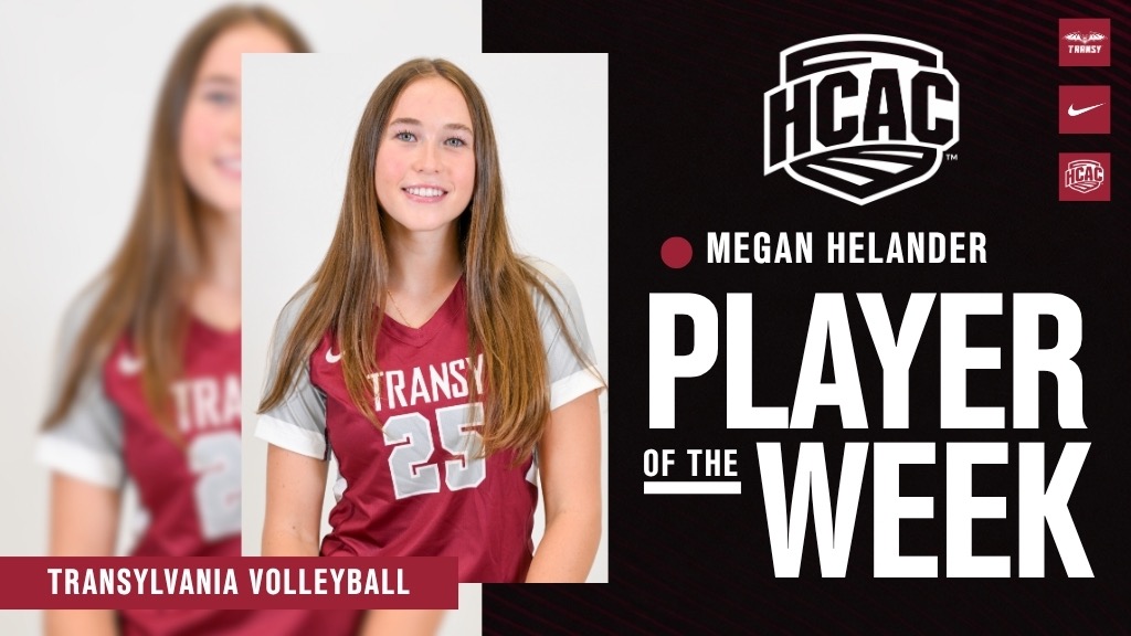 Freshman Megan Helander Wins HCAC Defensive Athlete of the Week