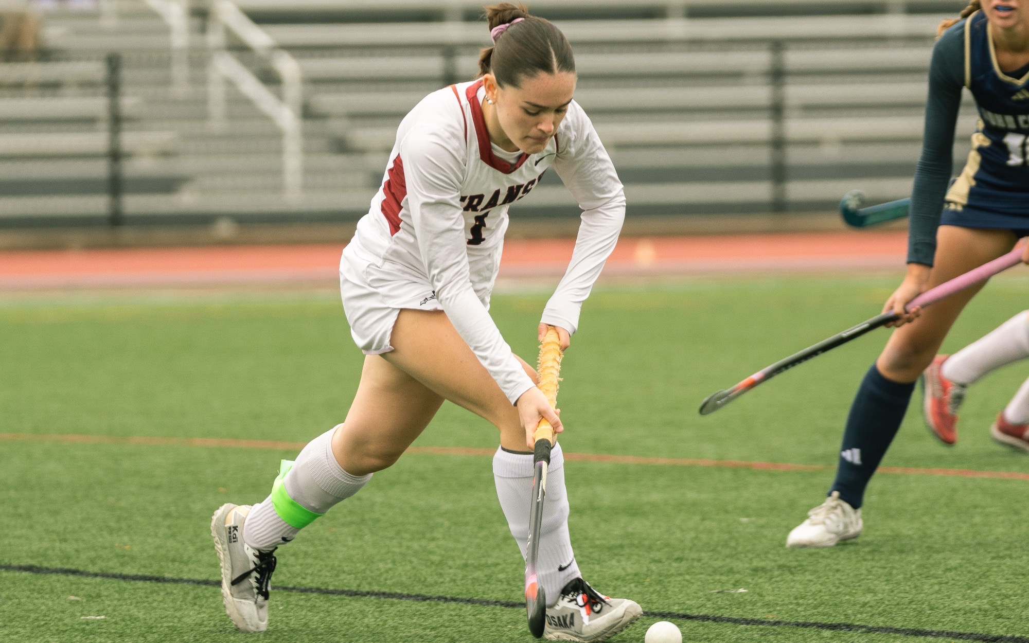 Avery Hoover in action at Pat Deacon Stadium. 