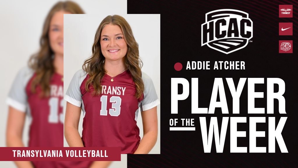 Addie Atcher Earns HCAC Offensive Player of the Week