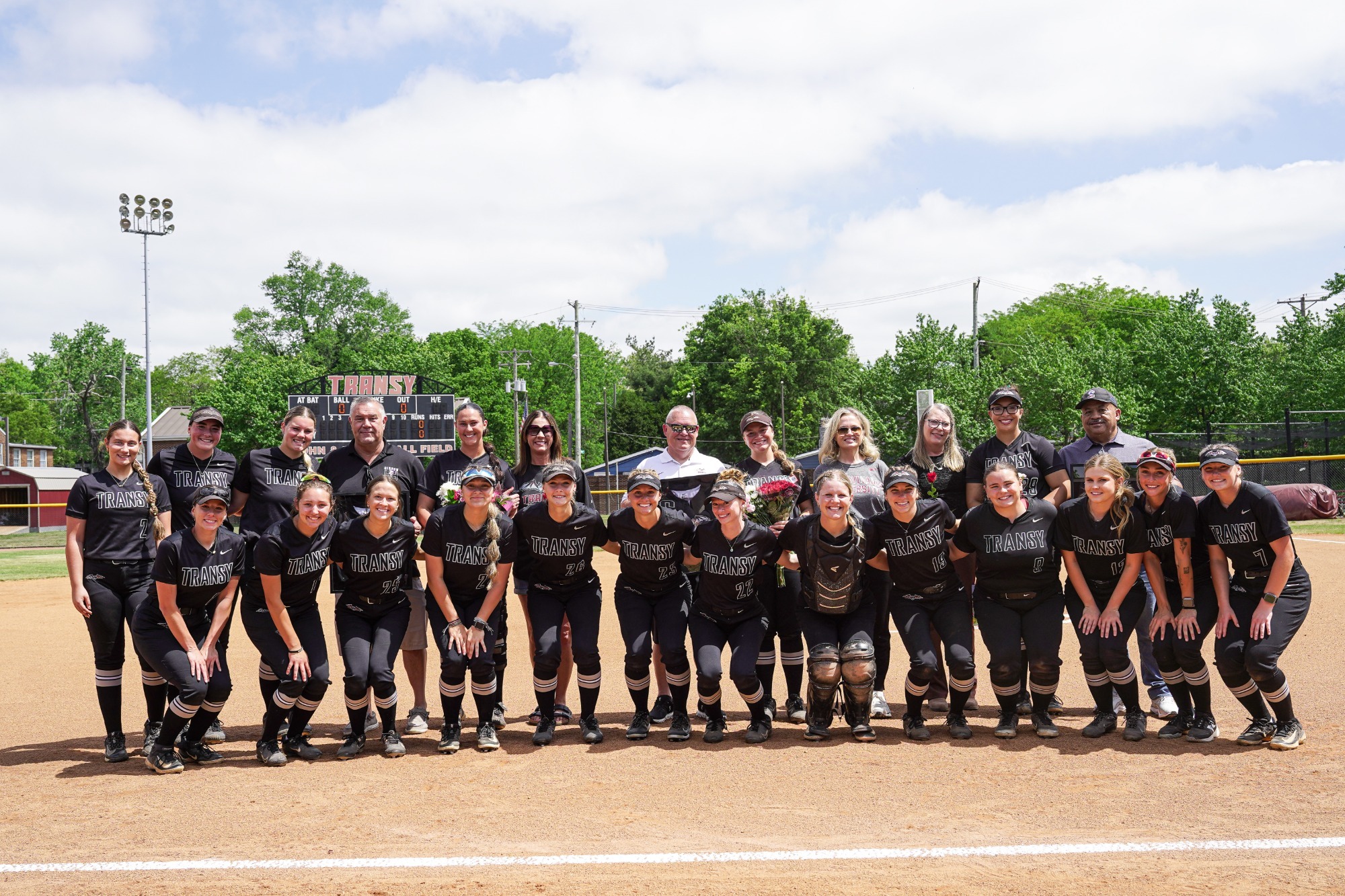 Transylvania celebrated the softball senior class ahead of Sunday's HCAC double header with Bluffton. 