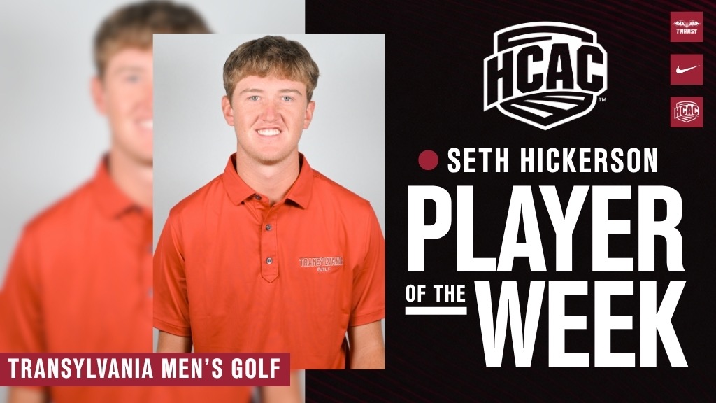 Seth Hickerson Earns HCAC Golfer of the Week