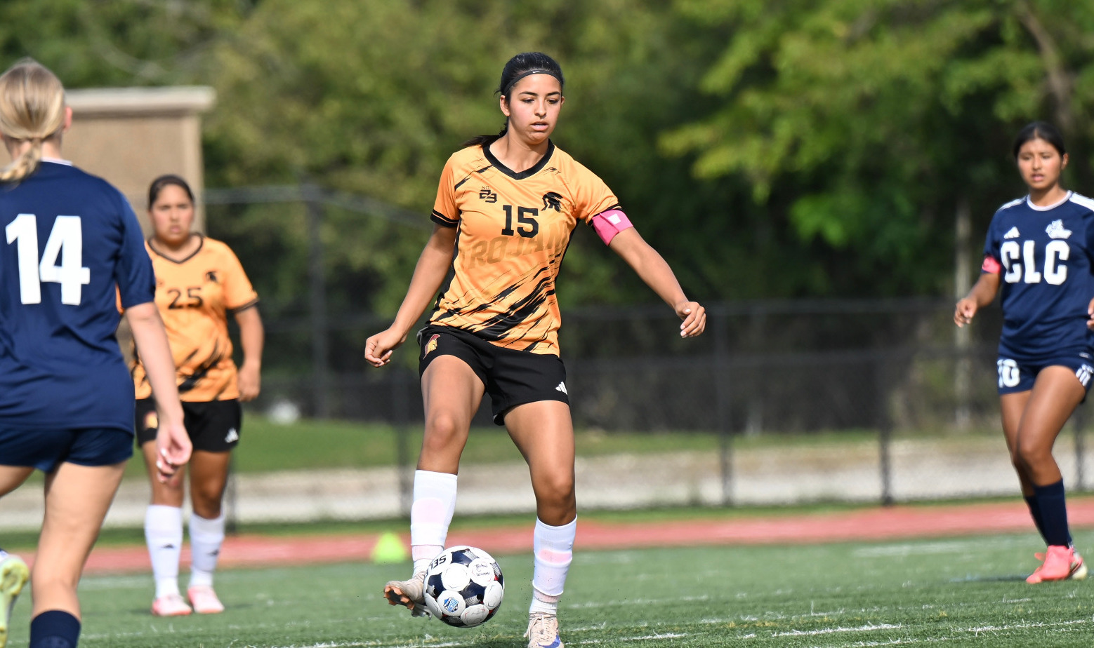 Women's Soccer Action Photo
