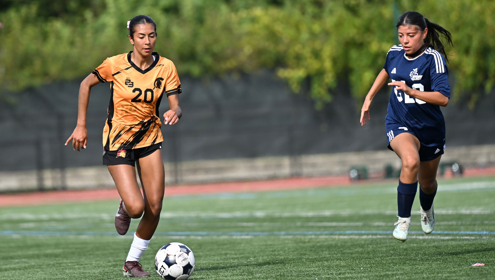 Women's Soccer Action Photo
