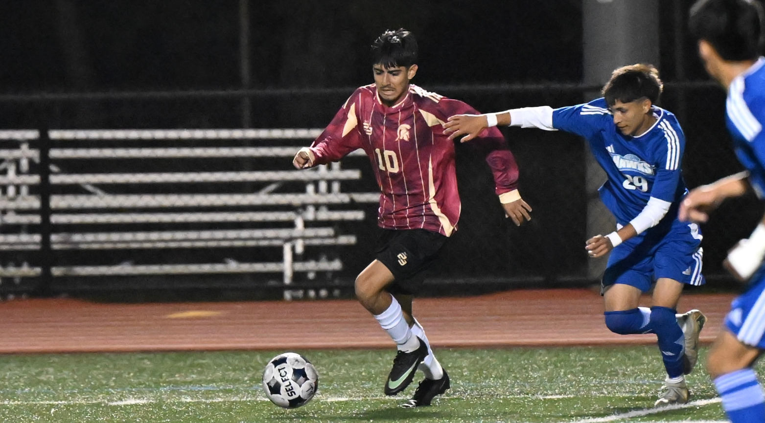 Men's Soccer Action Photo