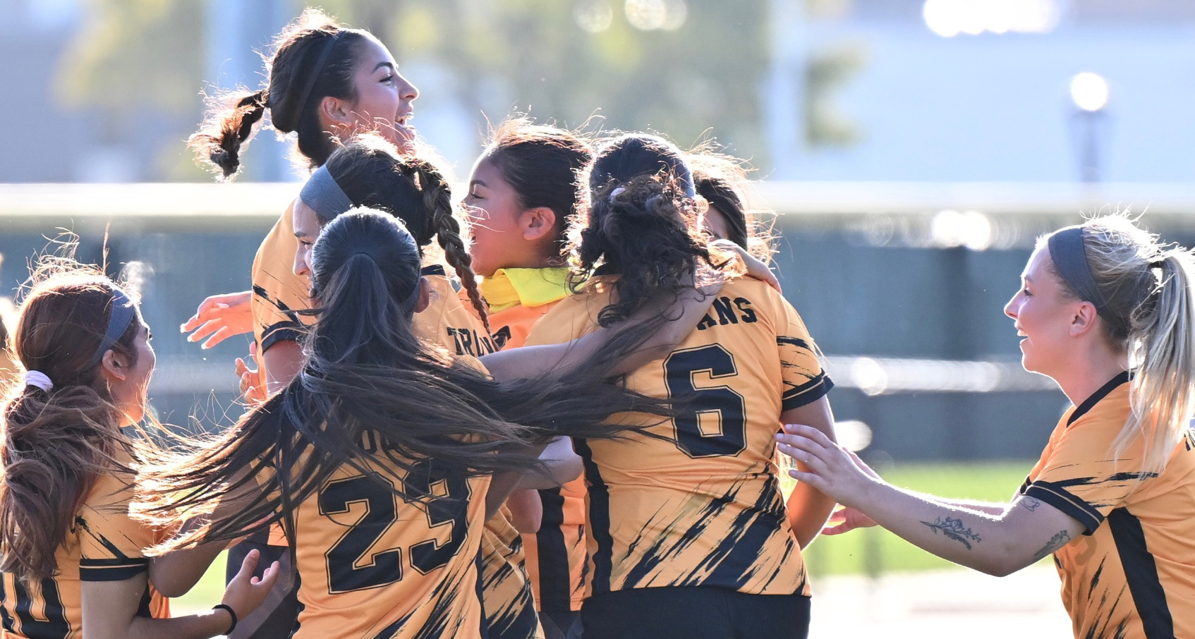 Women's Soccer Action Photo