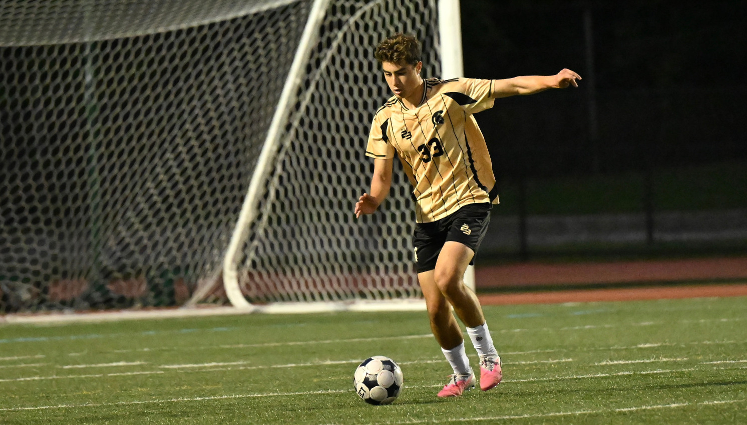 Men's Soccer Action Photo