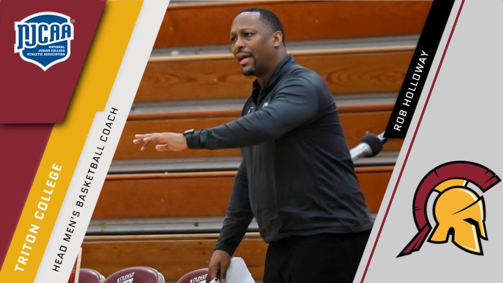 New Triton College men's basketball coach Rob Holloway