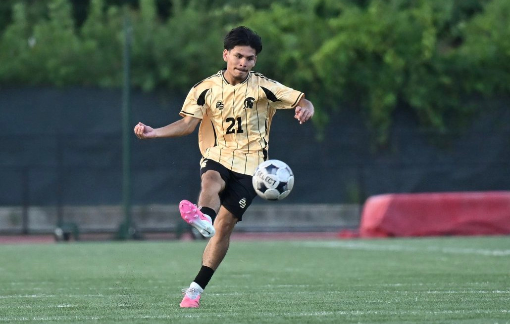 Men's Soccer Action Photo