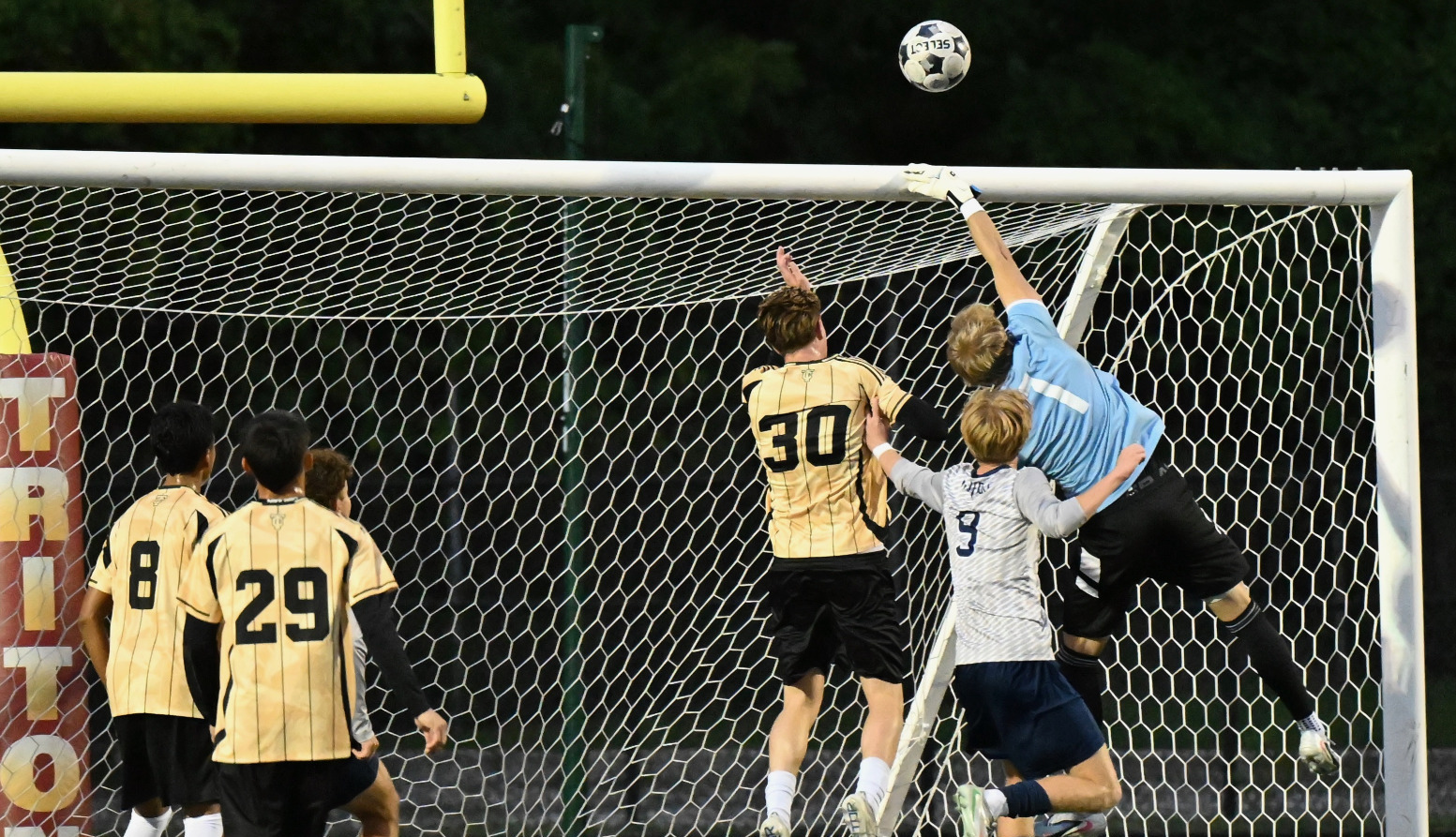Men's Soccer Action Photo