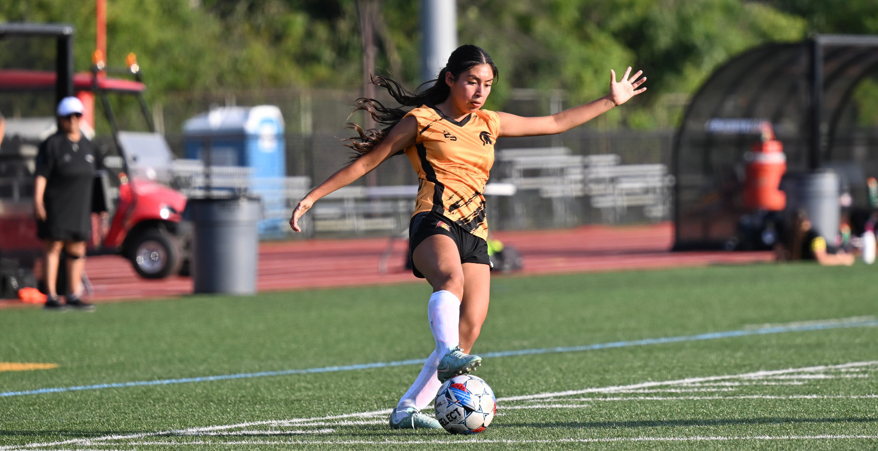 Women's Soccer Action Photo