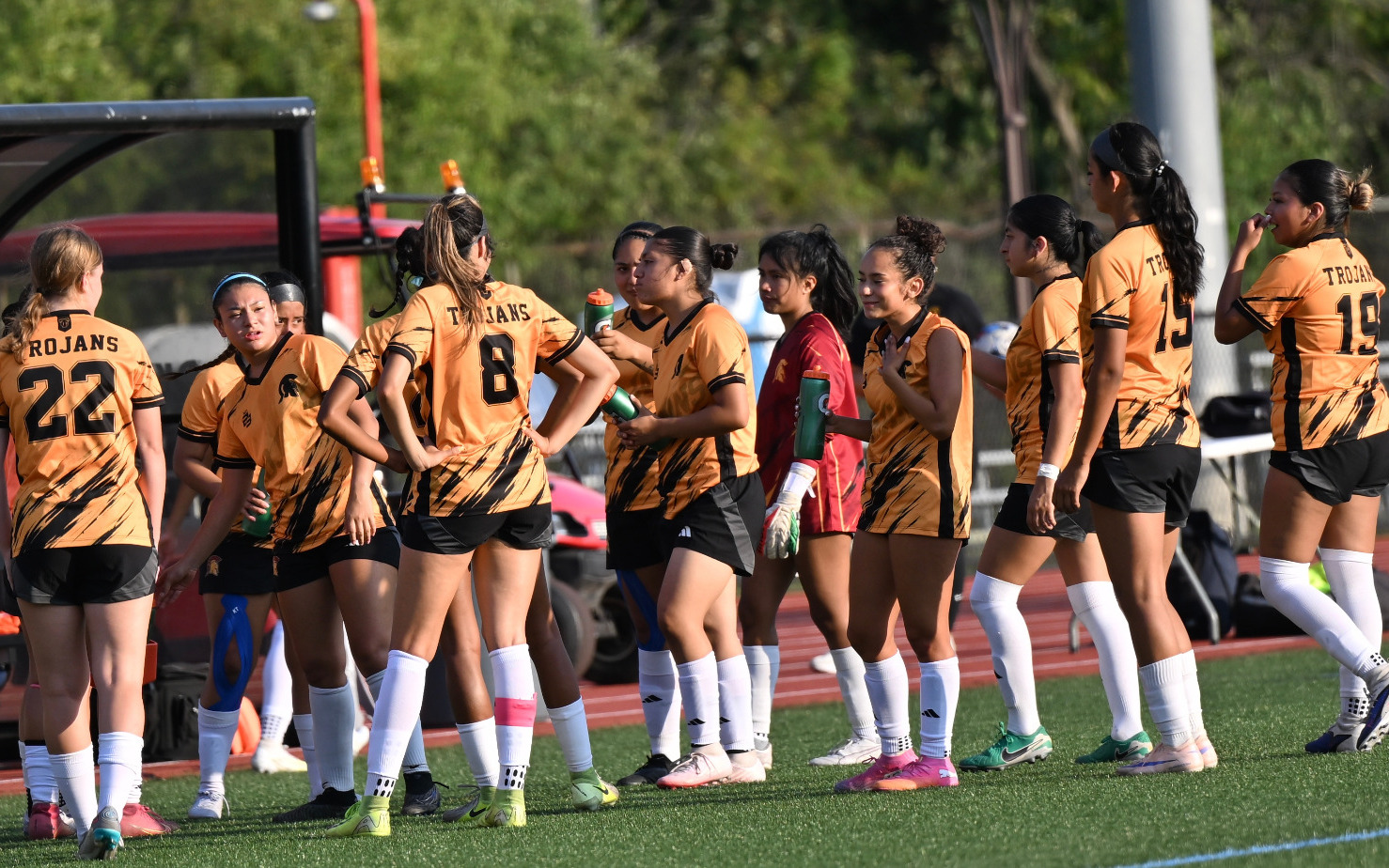 Women's Soccer Action Photo