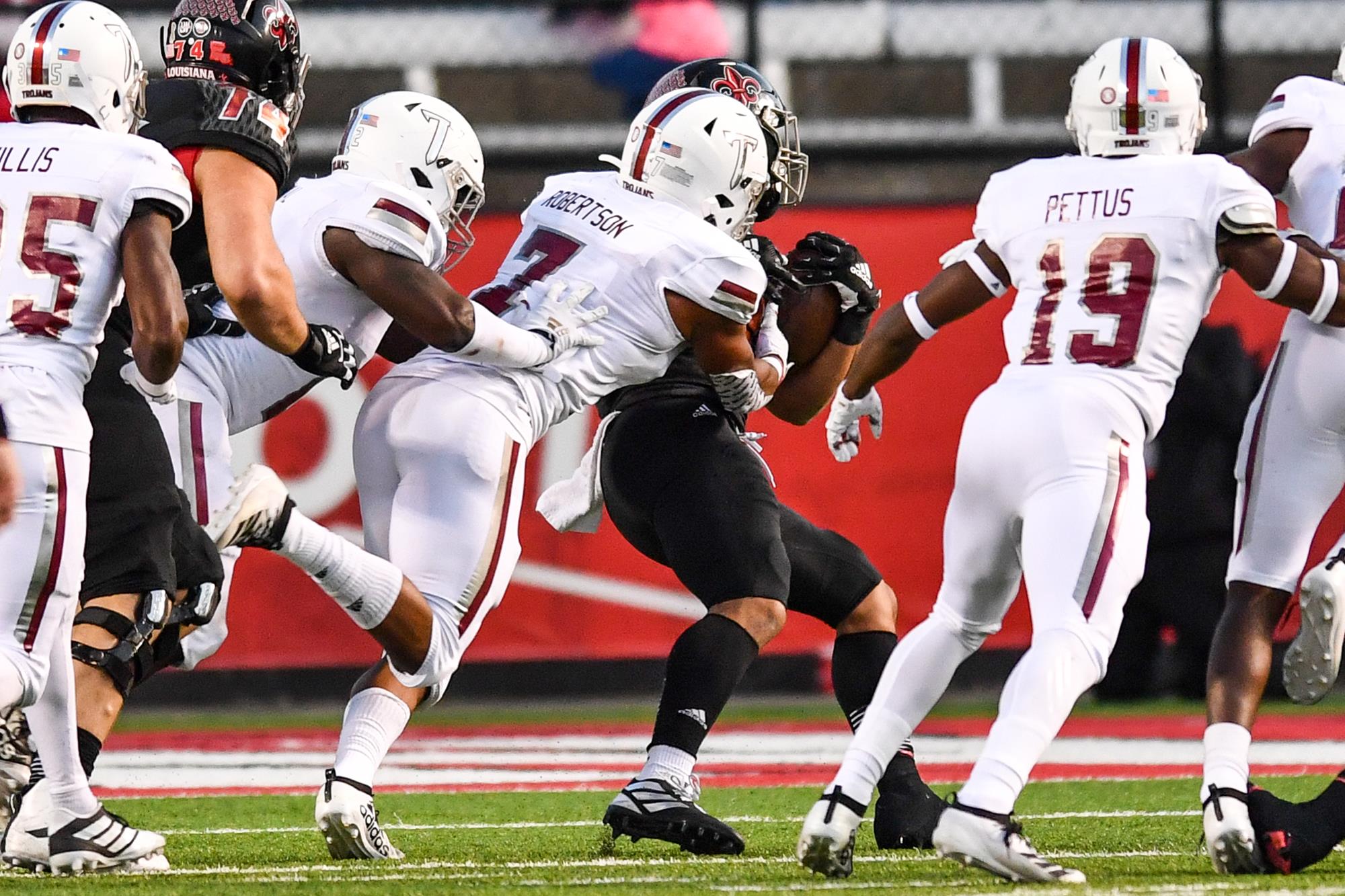 Dell Pettus Football Troy University Athletics