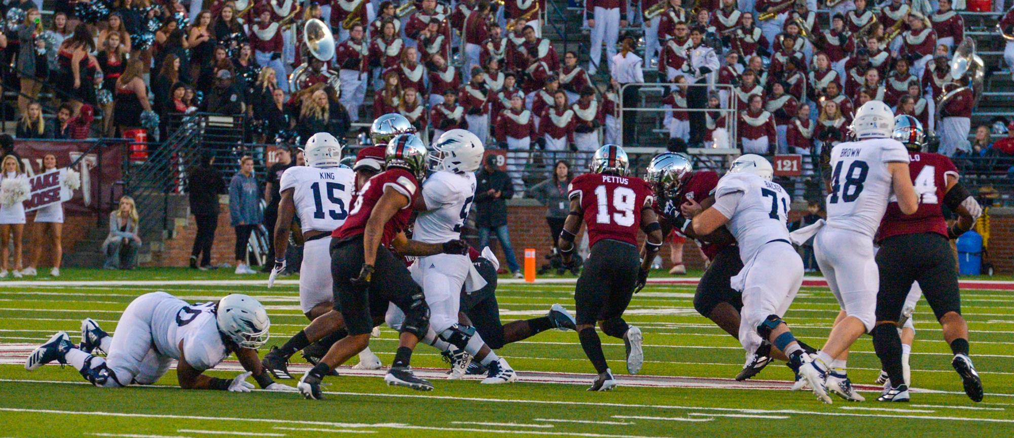 Dell Pettus Football Troy University Athletics