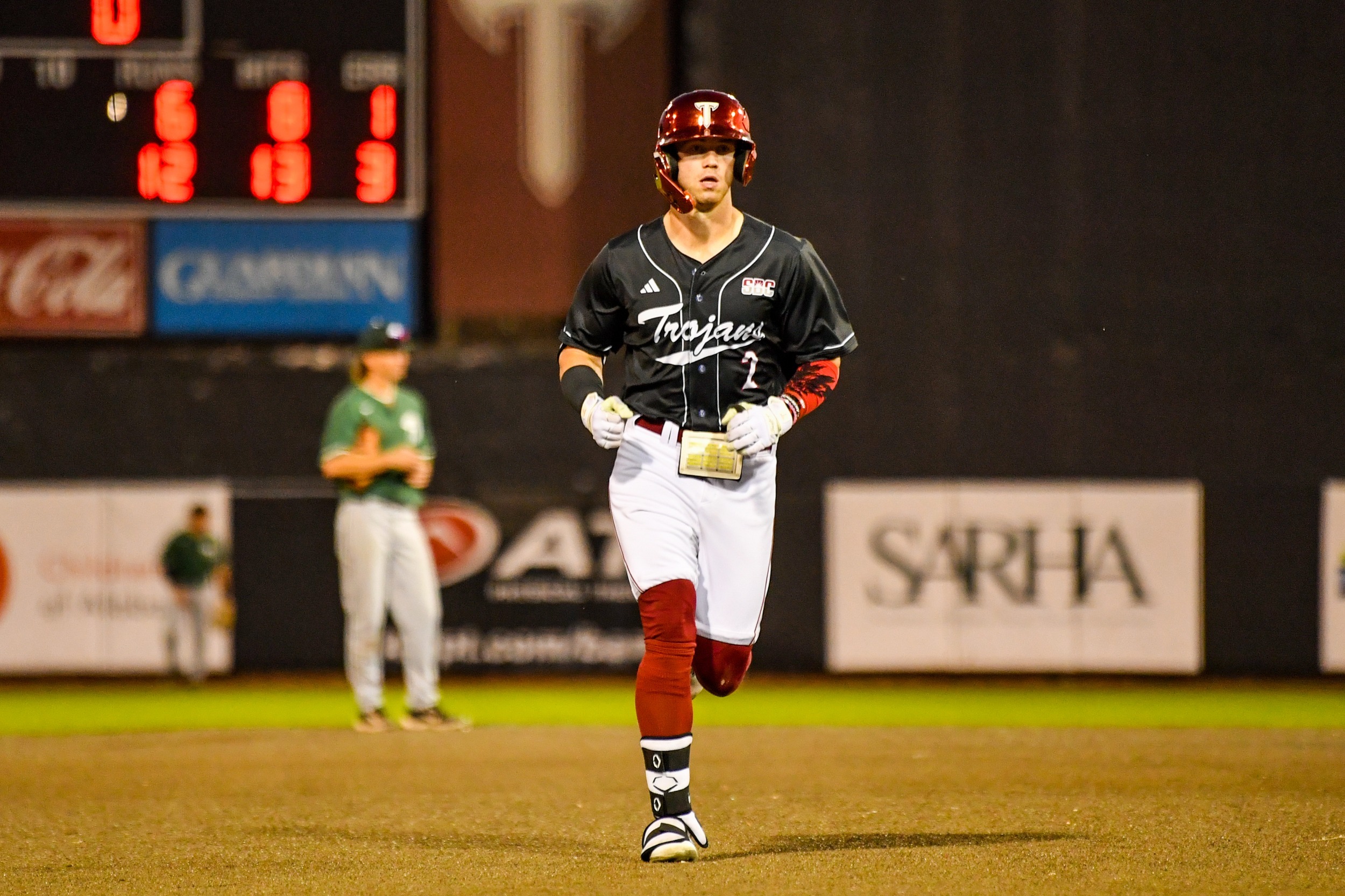 Shane Lewis Baseball Troy University Athletics
