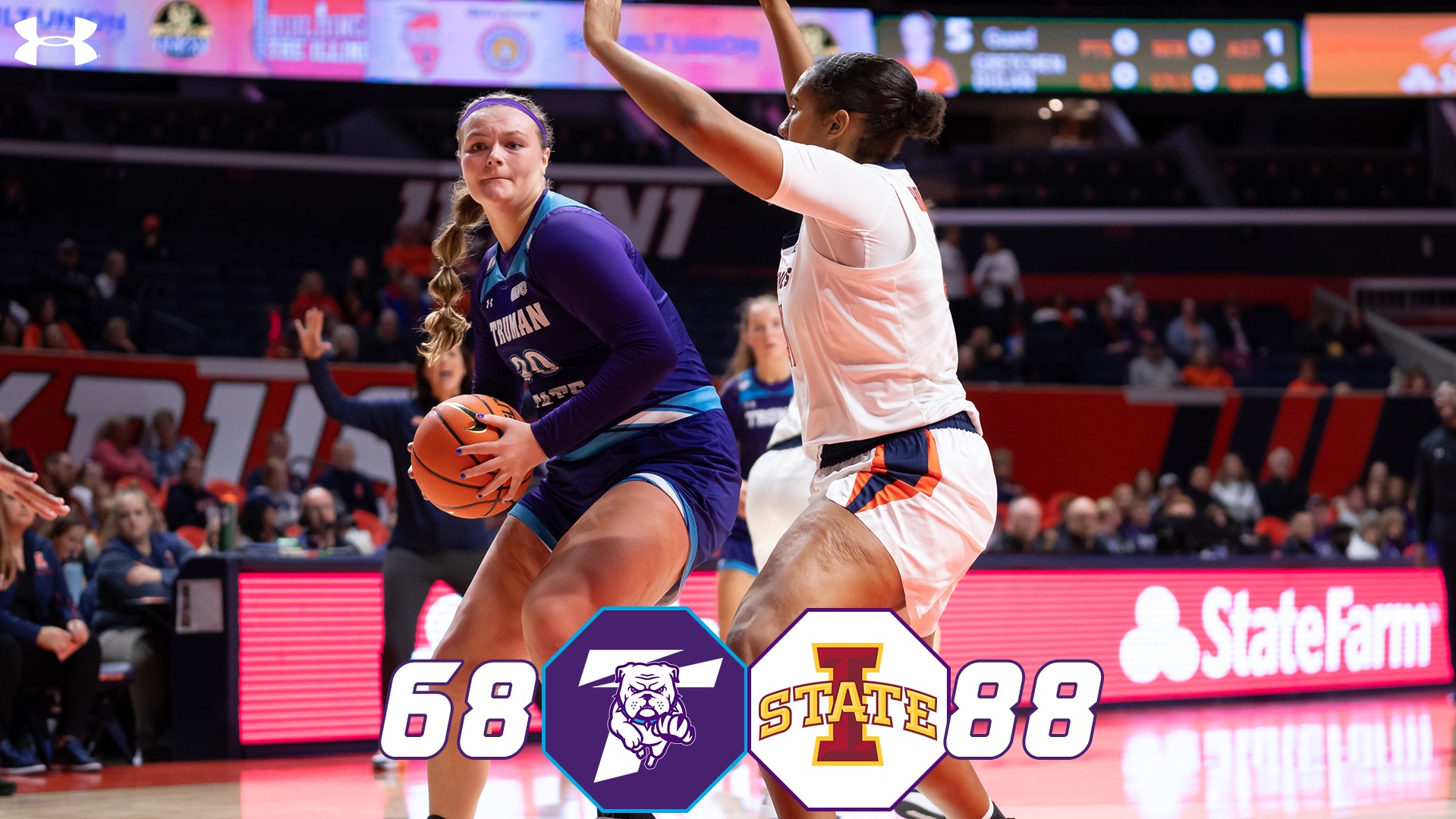 Iowa State Takes Final Exhibition Over Truman Women 8868 Truman