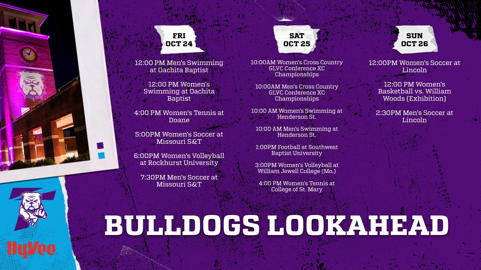 This Week in Truman Athletics - October 20 - 26