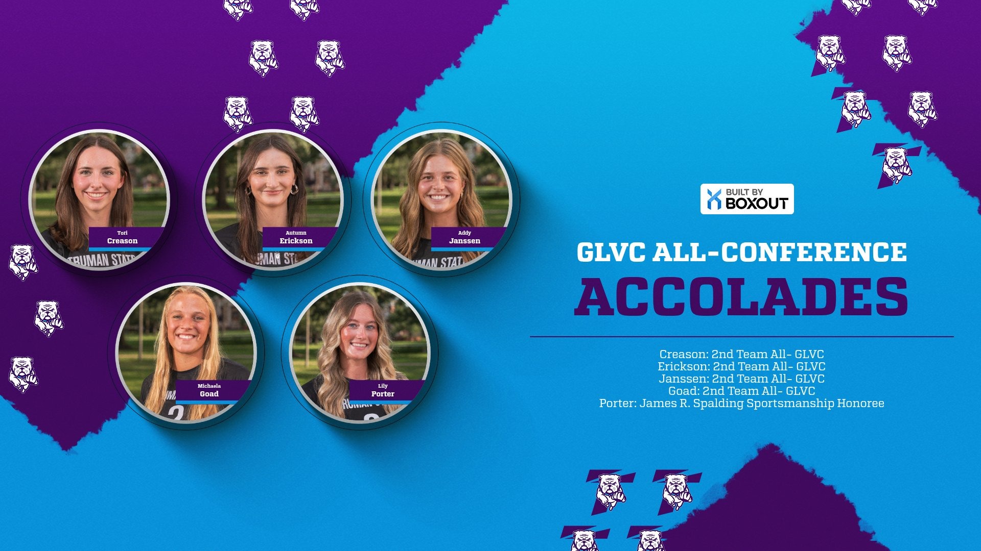 2025 Volleyball All-GLVC Awards