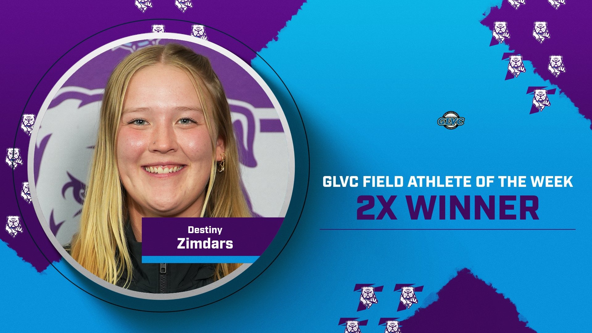Destiny Zimdars Field Athlete of the Week