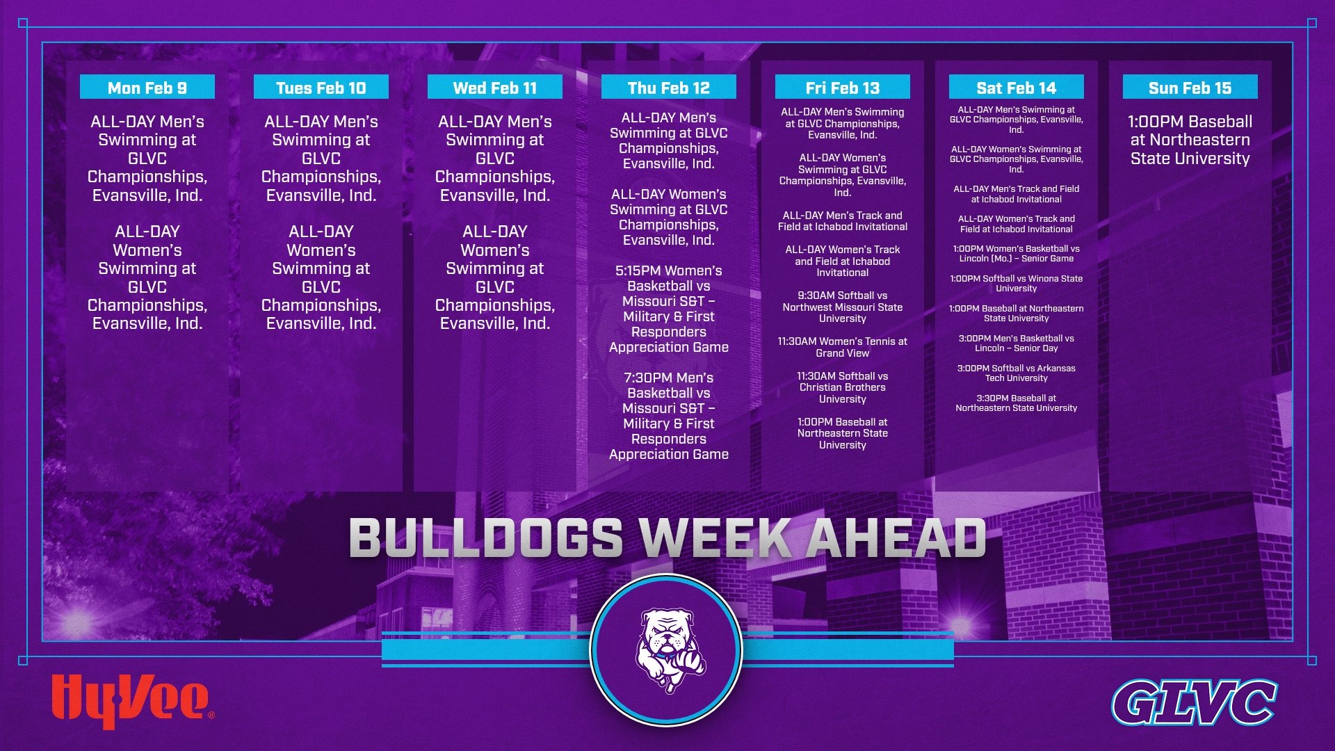 This Week in Truman Athletics - Feb 9 - Feb 15