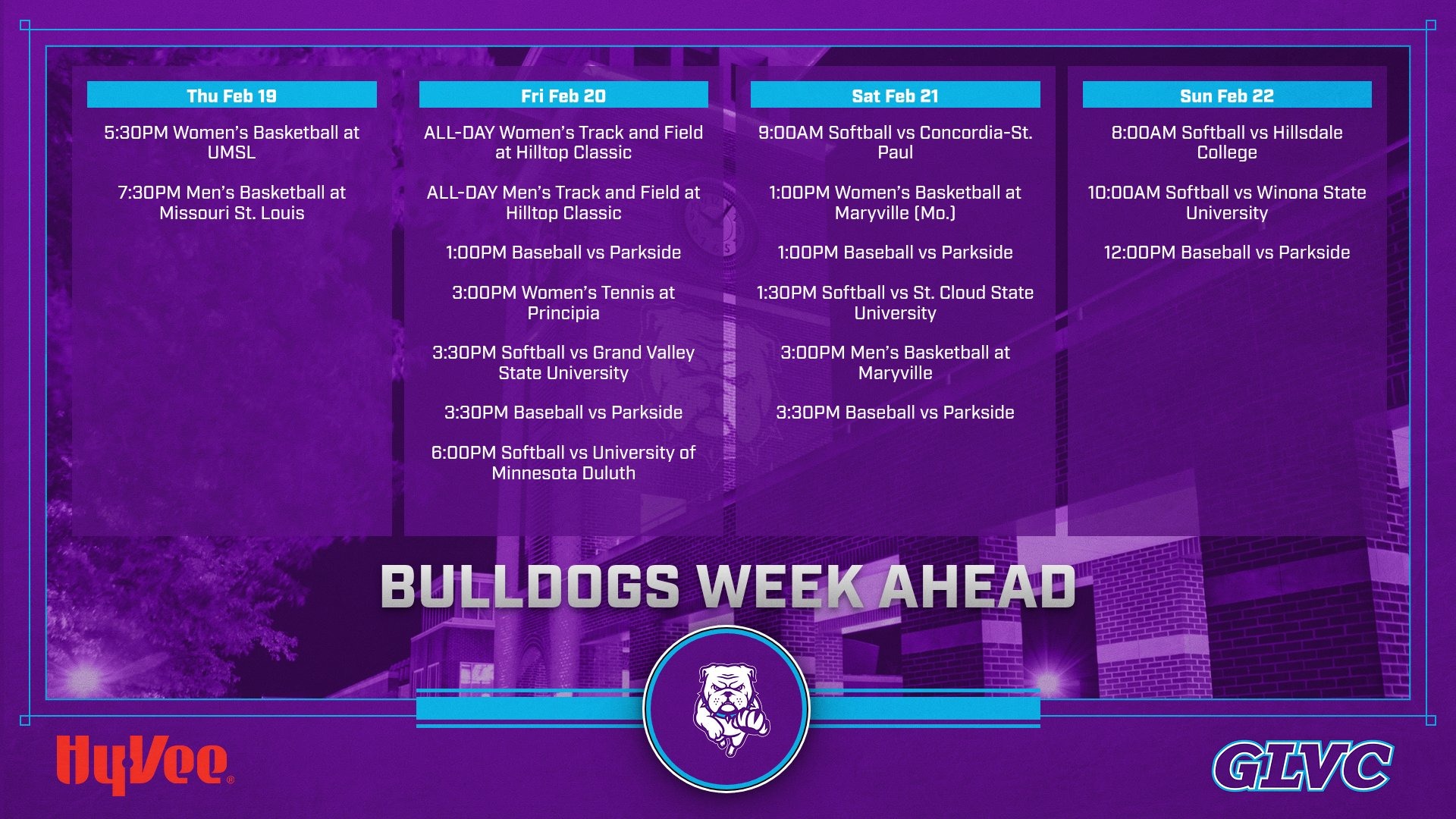 This Week in Truman Athletics - Feb 16 - Feb 22