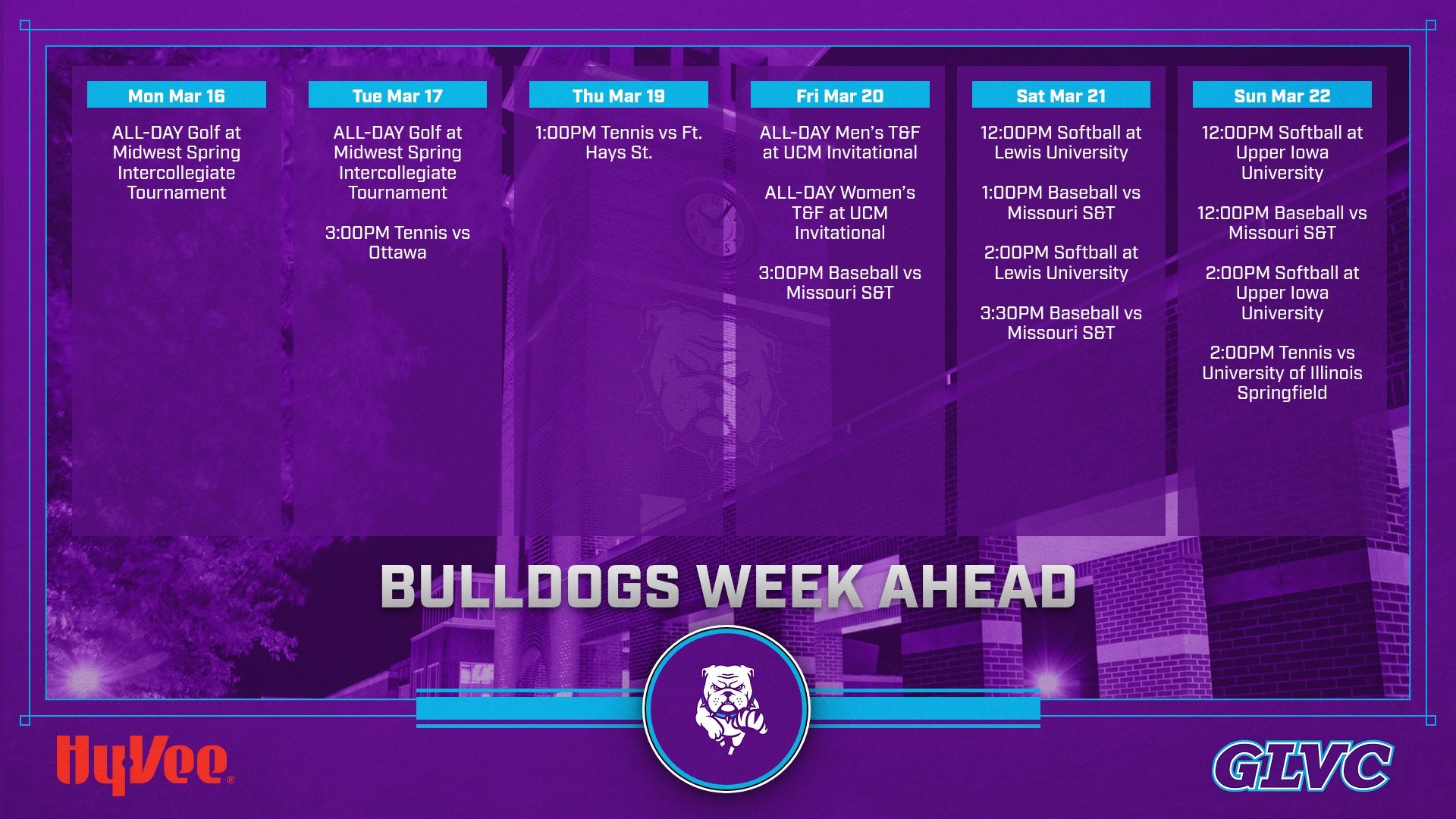 This Week in Truman Athletics March 16-22