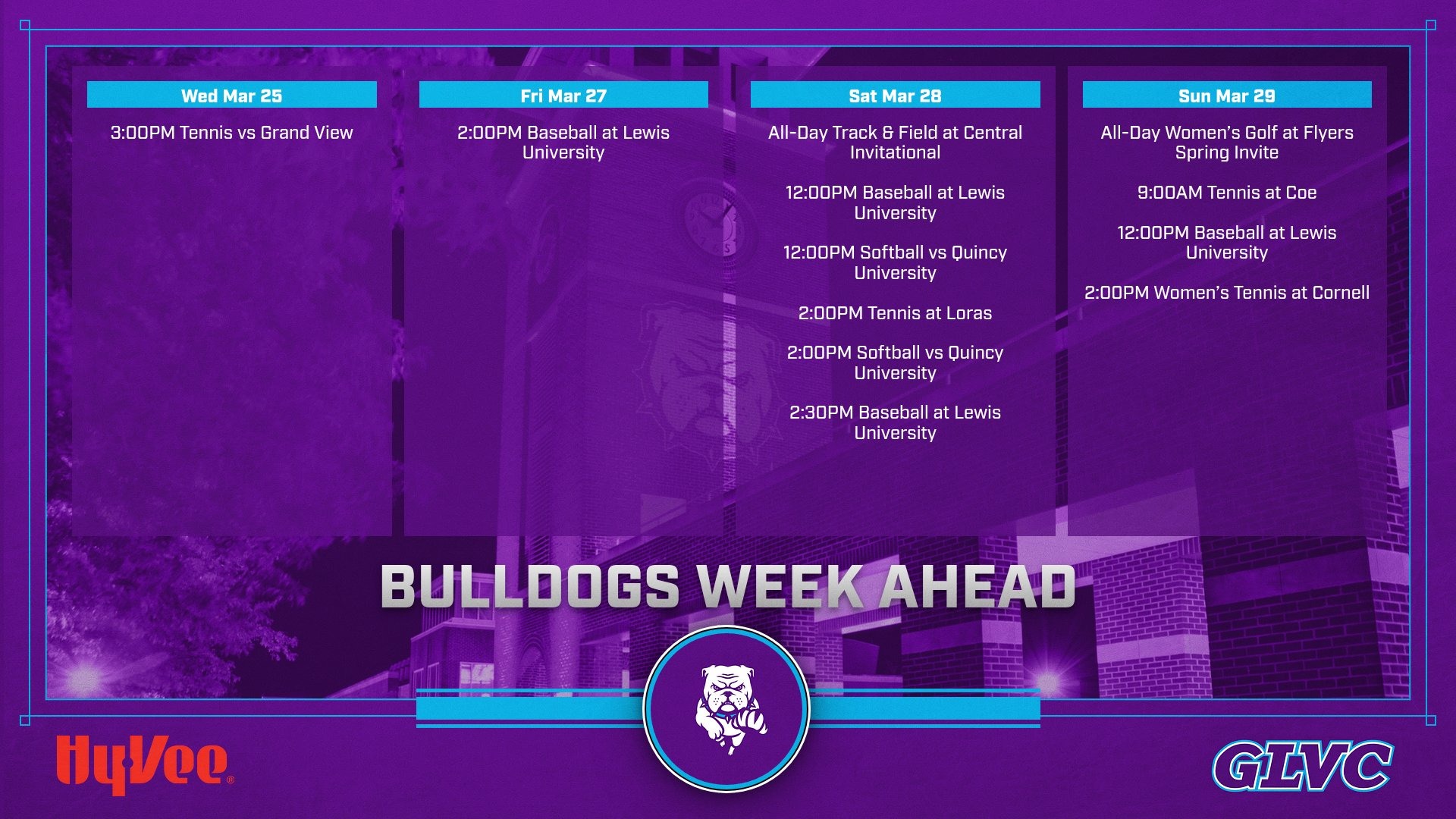 This Week in Truman Athletics - March 23-29