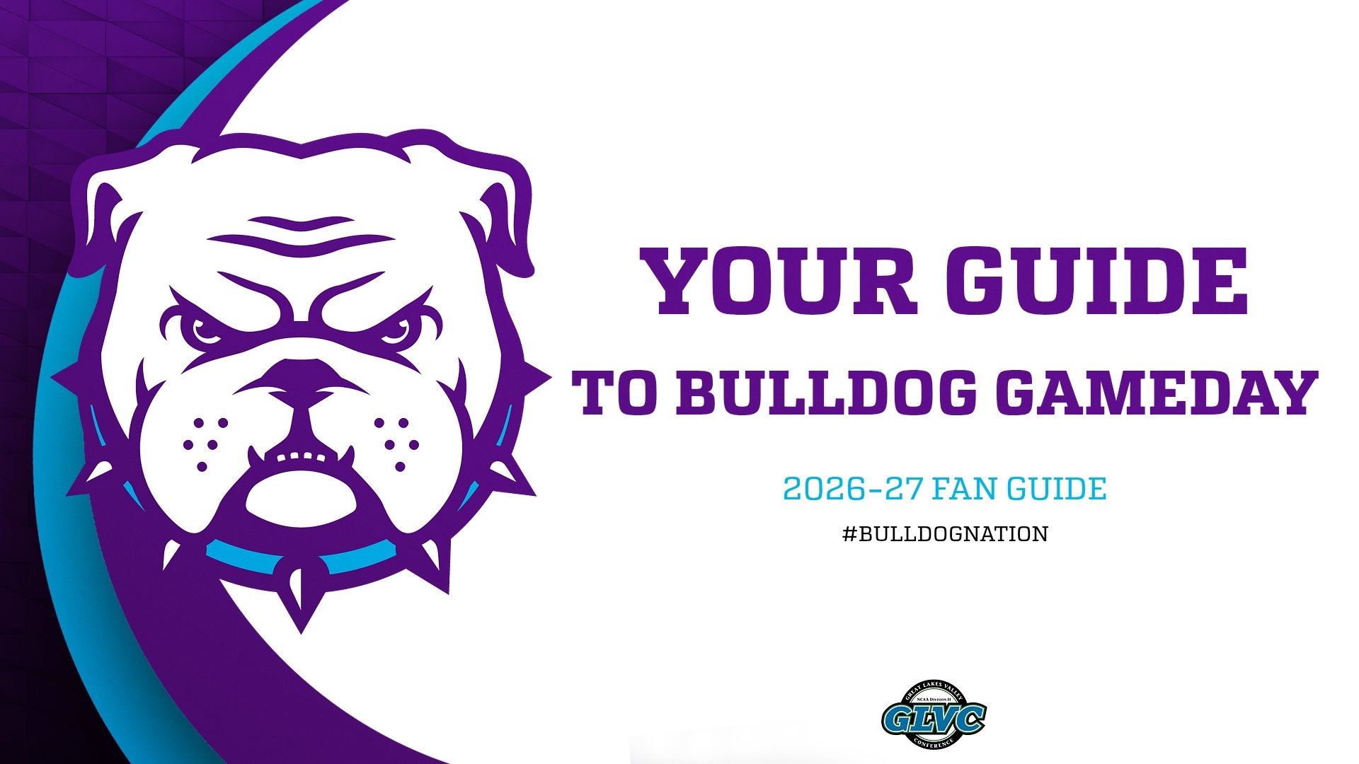 2026 Truman State Fan Guide with Bulldog logo and announcement for the 2026-27 fan experience