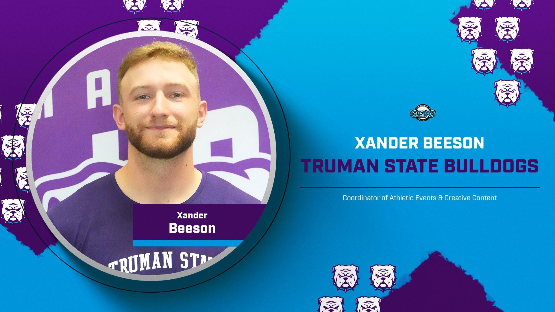 Xander Beeson Hiring Announcement for Truman State Athletics